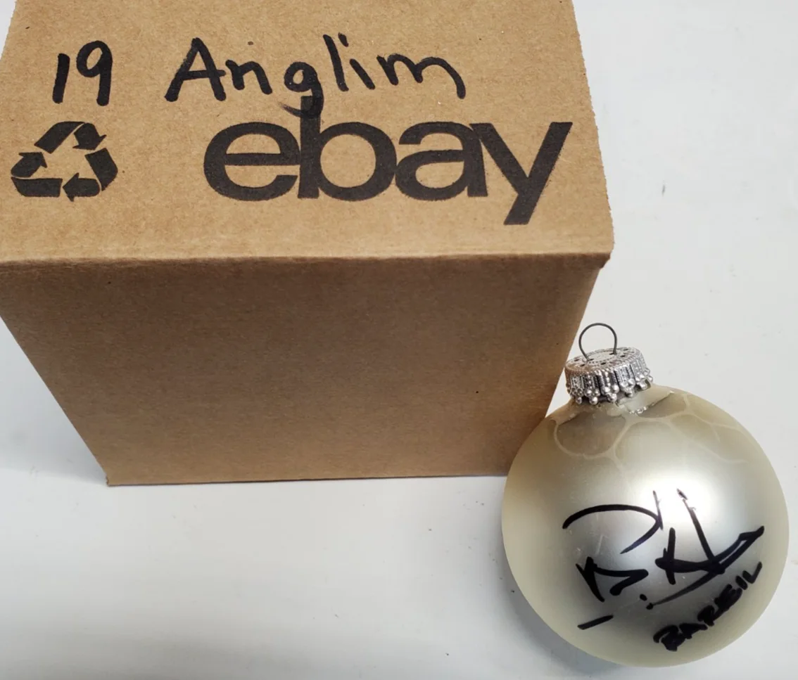 Star Trek Actors — Star Trek Hand Signed Xmas Tree Ornaments- Autograph, image 5