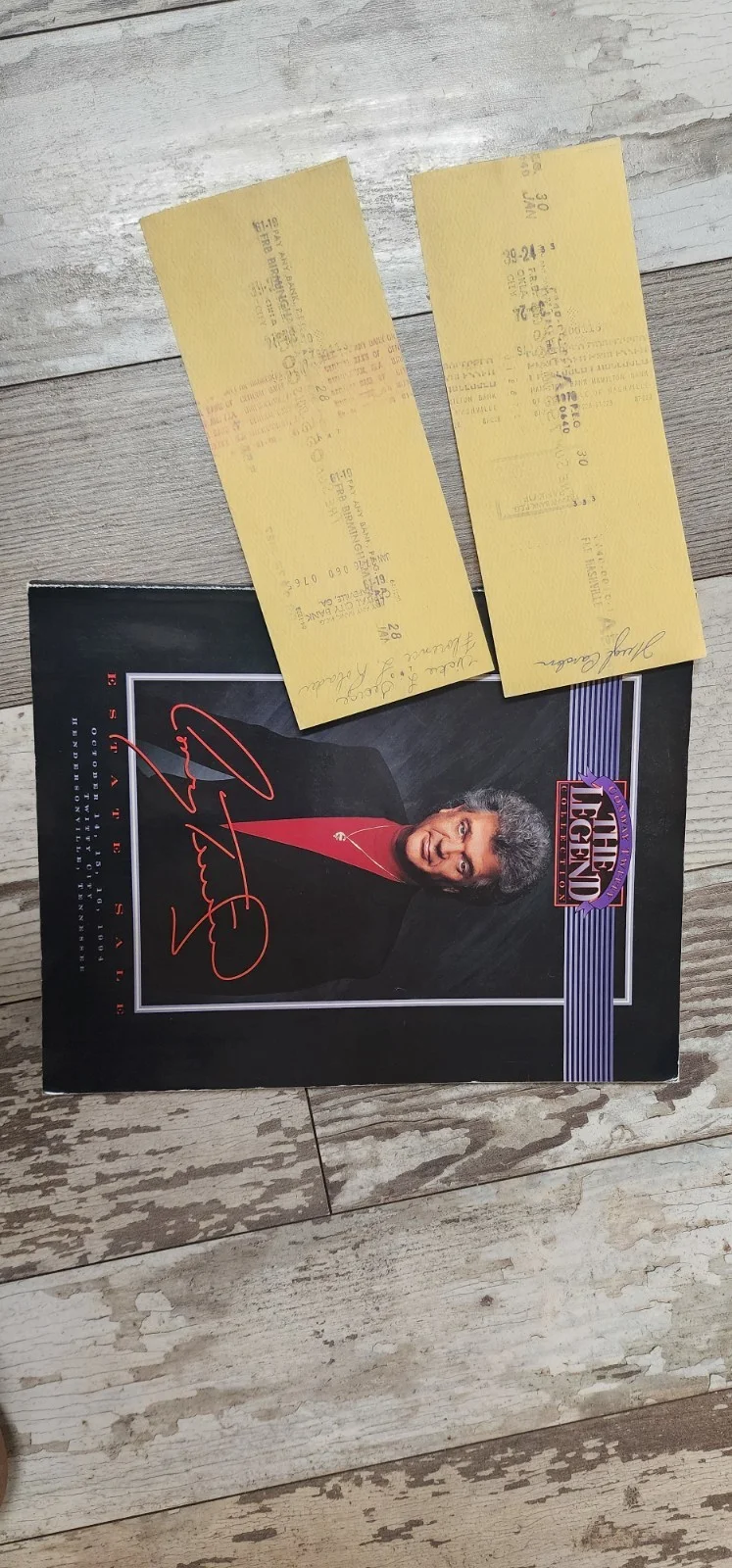 2 Conway Twitty Signed Checks and Estate Sale Book, изображение 4