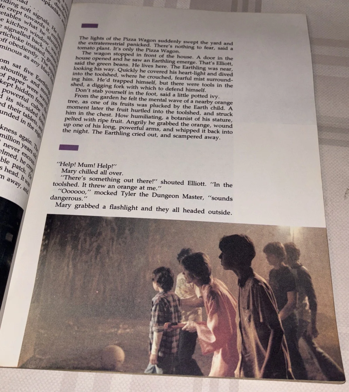 E.T. THE EXTRA-TERRESTRIAL STORYBOOK / BOOK ORIGINAL FROM 1982 FILM/MOVIE PHOTOS, изображение 4