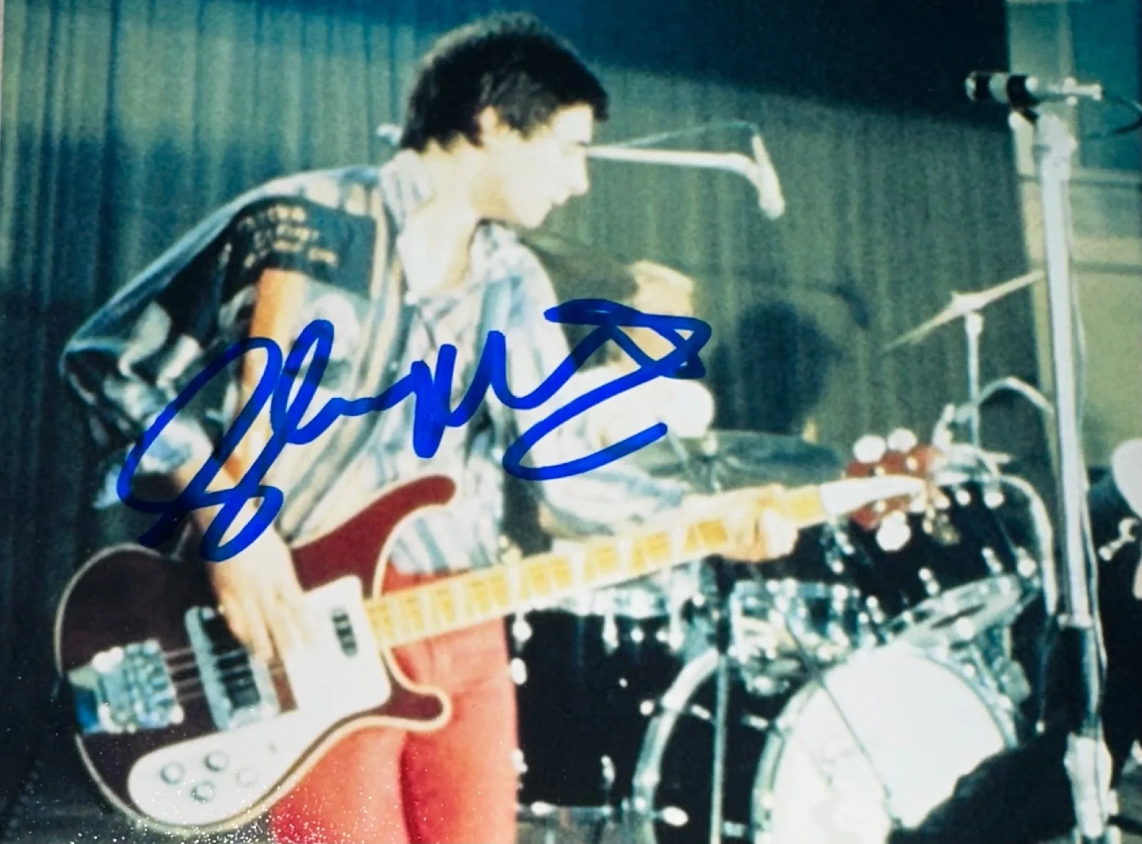 GLEN MATLOCK SIGNED PHOTO 8 X 10 AUTOGRAPHED SEX PISTOLS, изображение 2