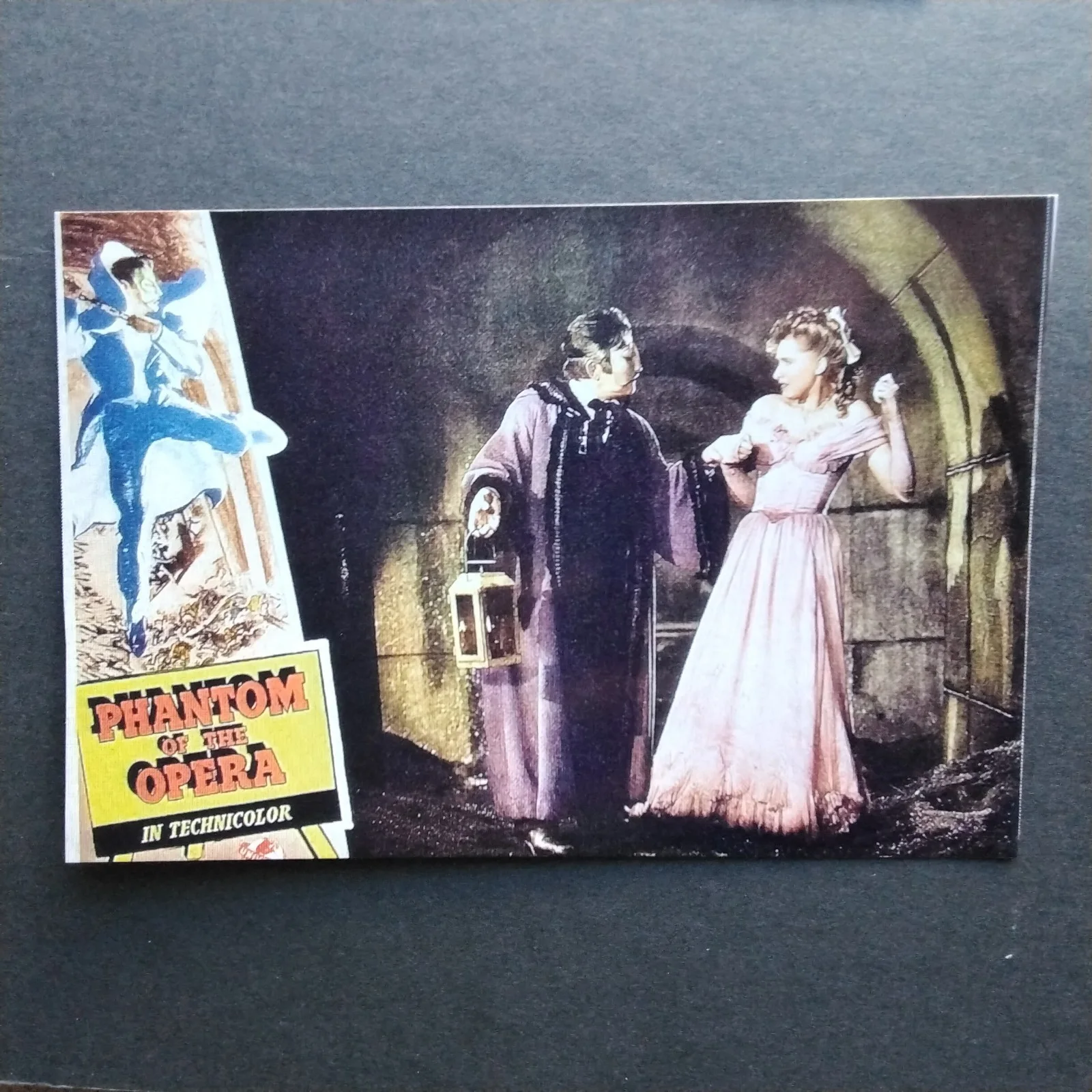 Susanna Foster SIGNED Card Photo 40s Movie Actress Phantom of Opera The Climax, изображение 5