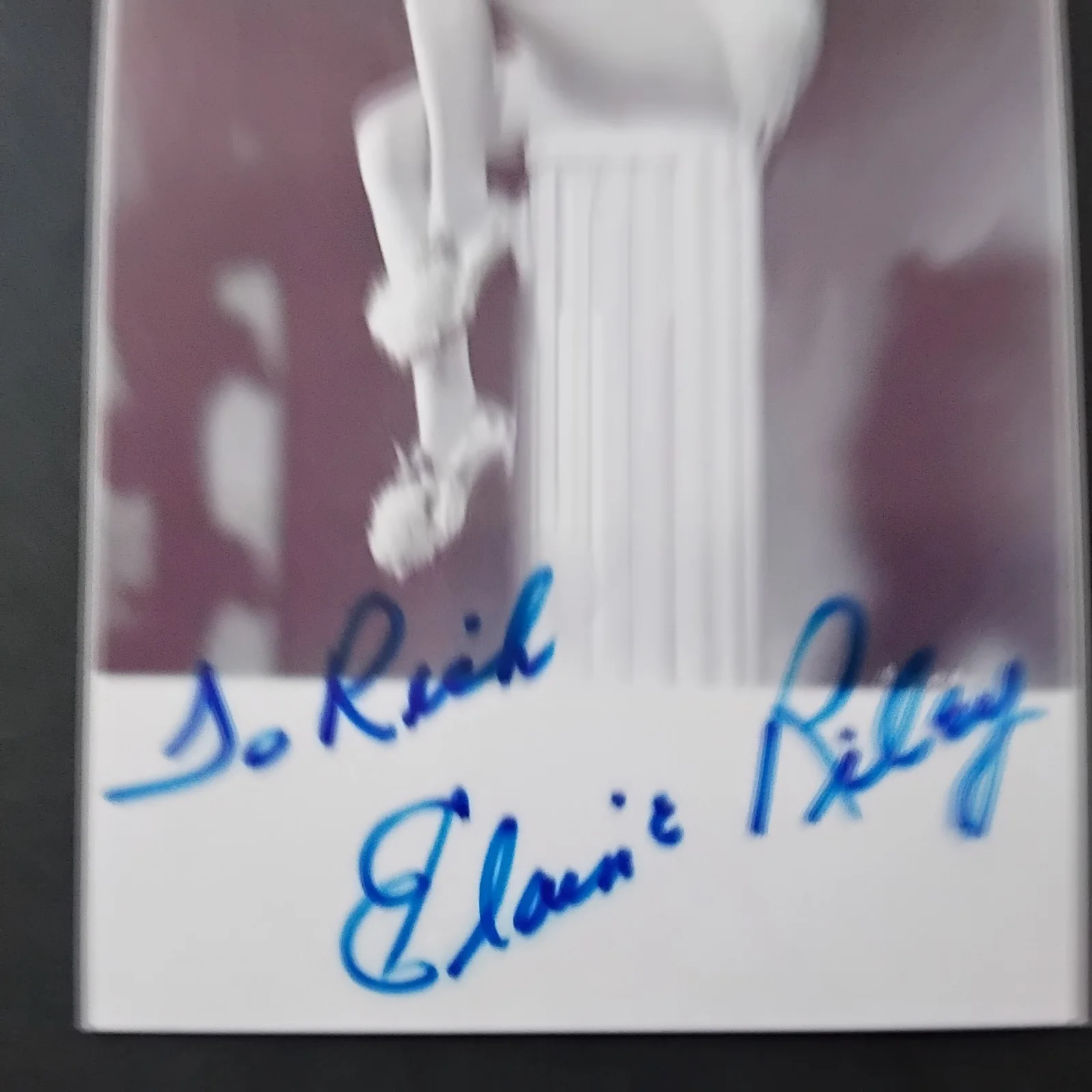 Elaine Riley SIGNED Photo 40s Movie Actress Hopalong Cassidy What A Blonde RKO, изображение 4