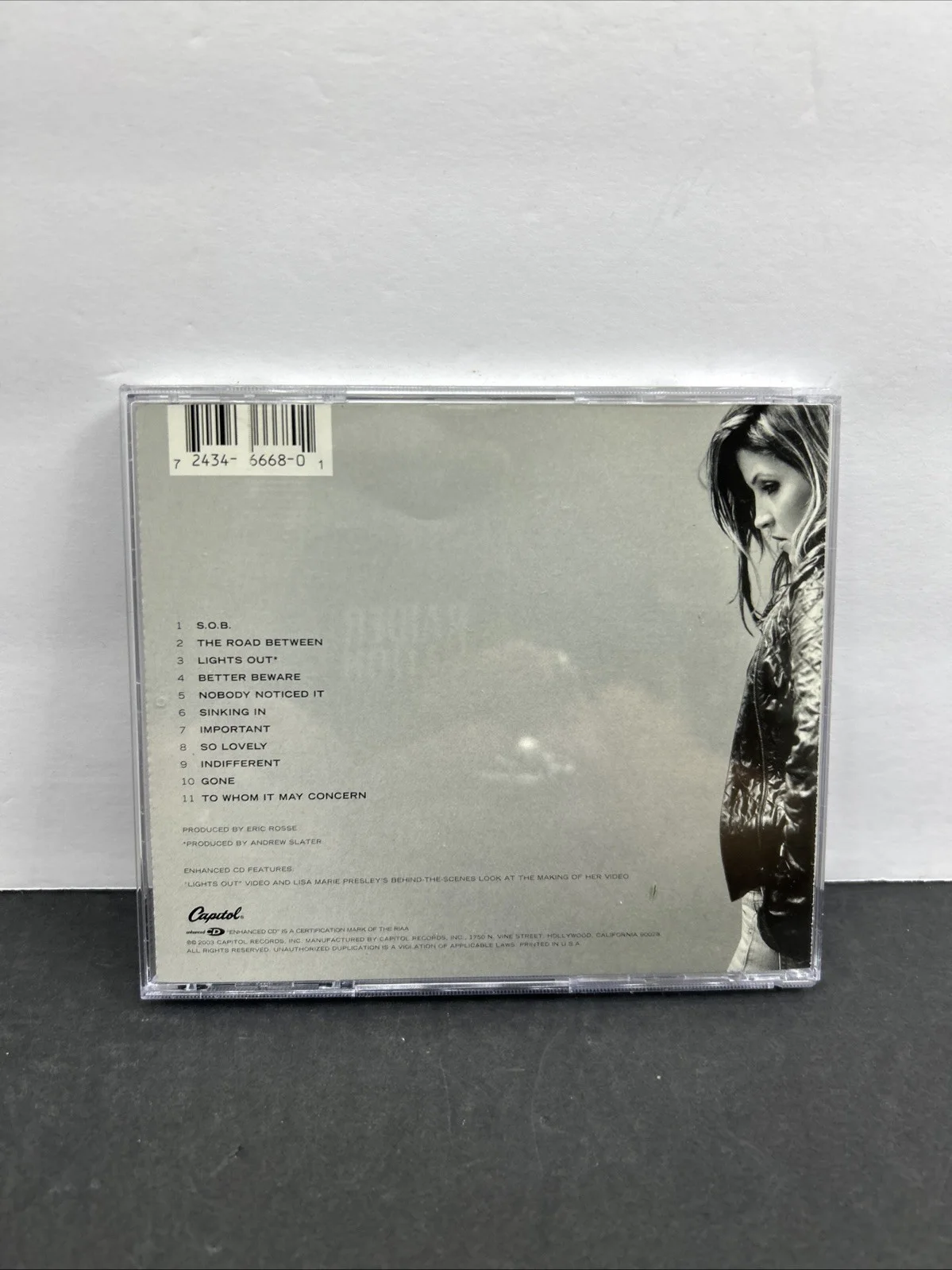 SIGNED LISA MARIE PRESLEY TO WHOM IT MAY CONCERN CD 3003 CAPITOL RECORDS, изображение 3
