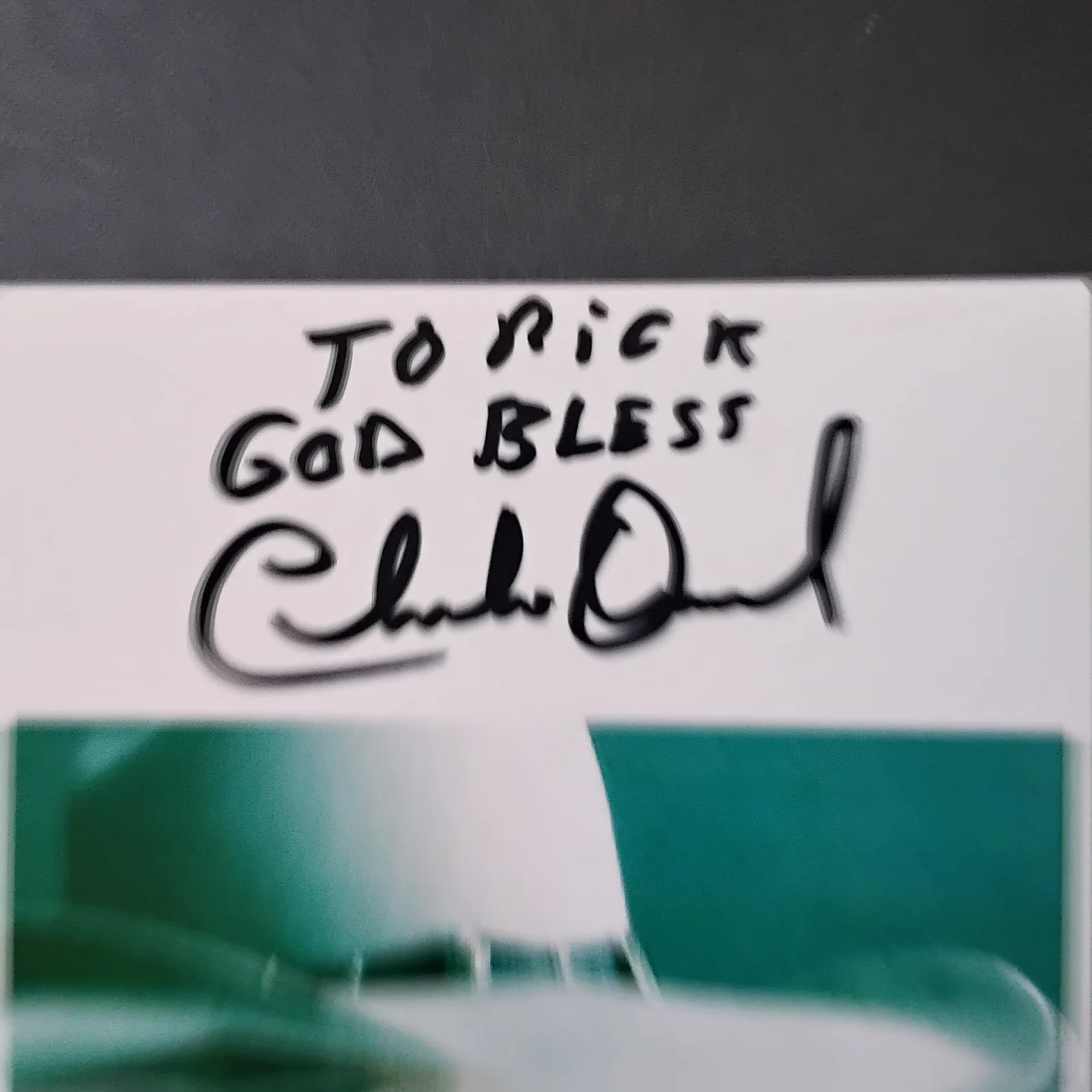 Charlie Daniels SIGNED Photo Country Singer Devil Went Down Georgia Urban Cowboy, изображение 3