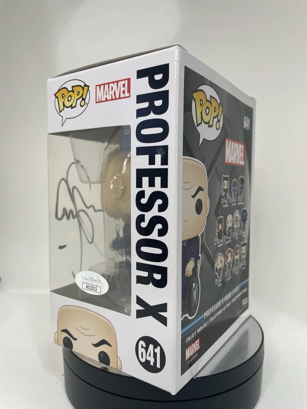 Funko pop Professor X 641 autographed byJames McAvoy. JSA Certified, image 4