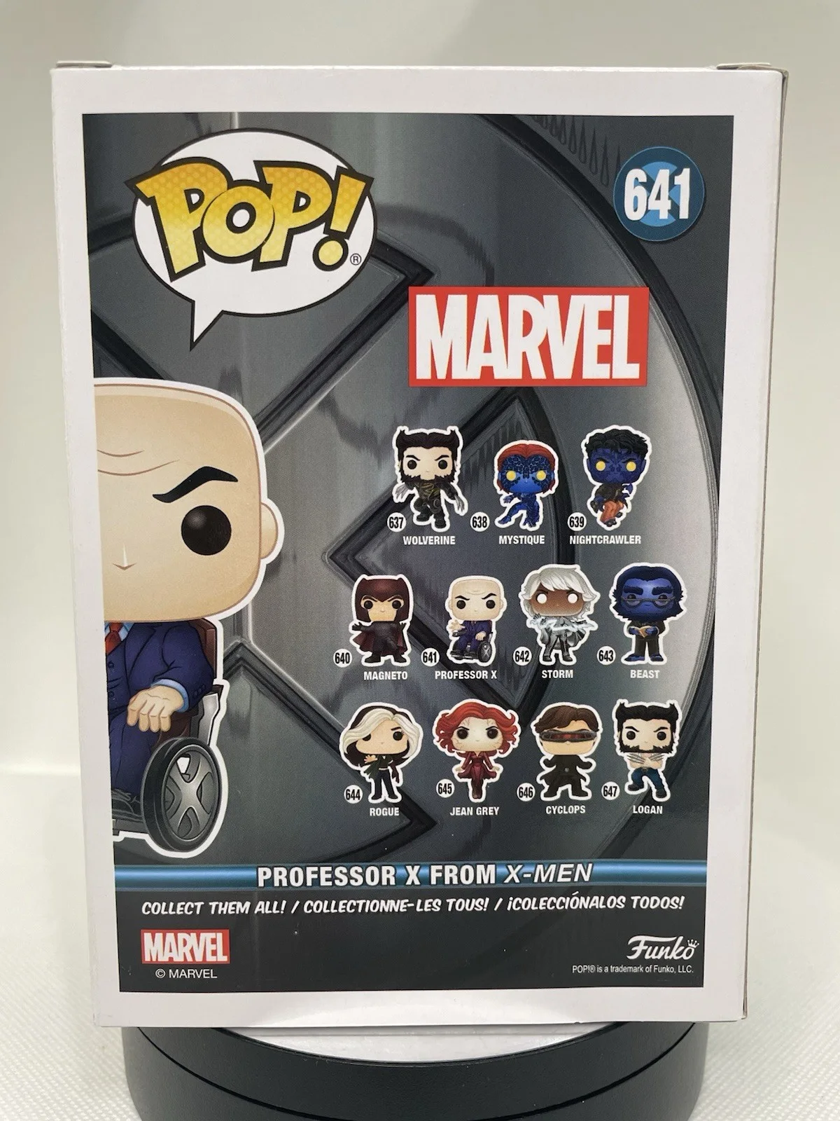 Funko pop Professor X 641 autographed byJames McAvoy. JSA Certified, image 5