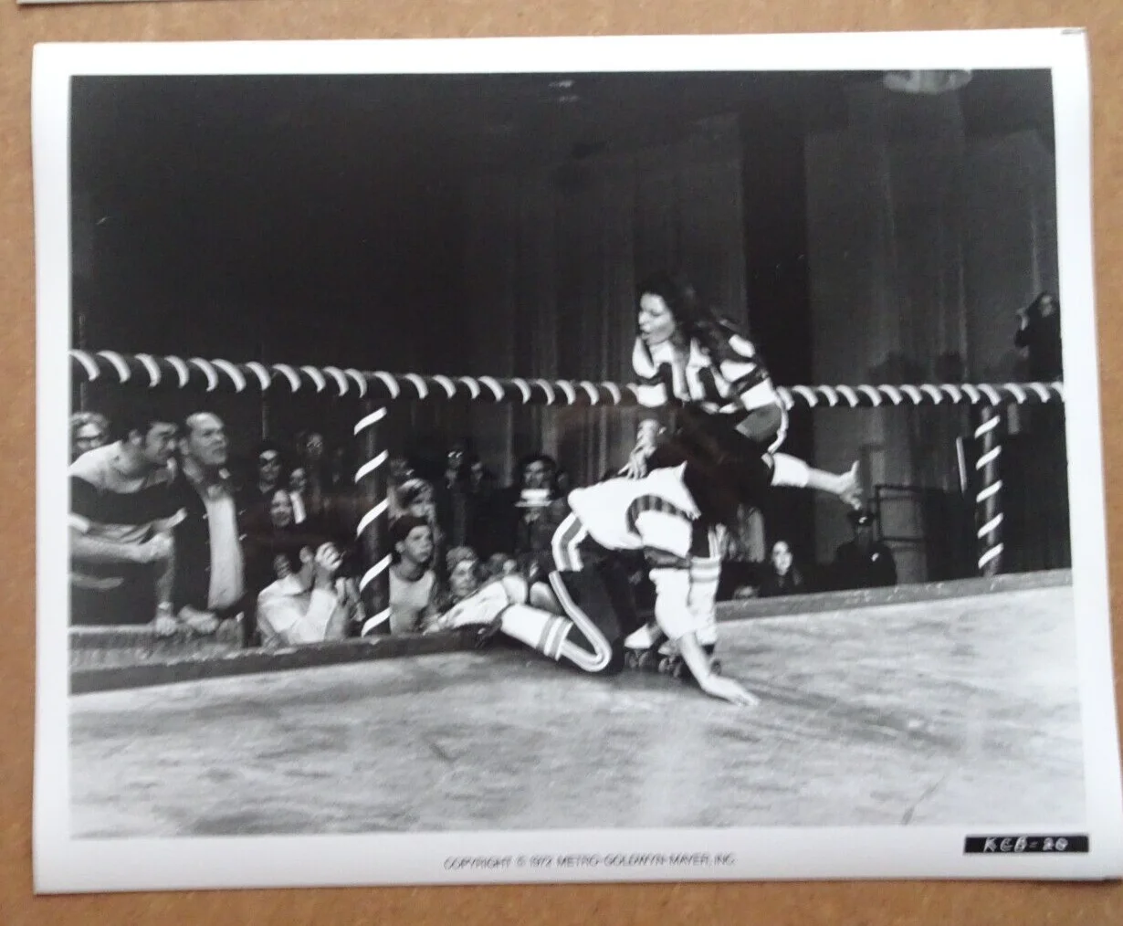 Kansas City Bomber Photo X6 Press Still Raquel Welch Roller Derby 1972, image 2