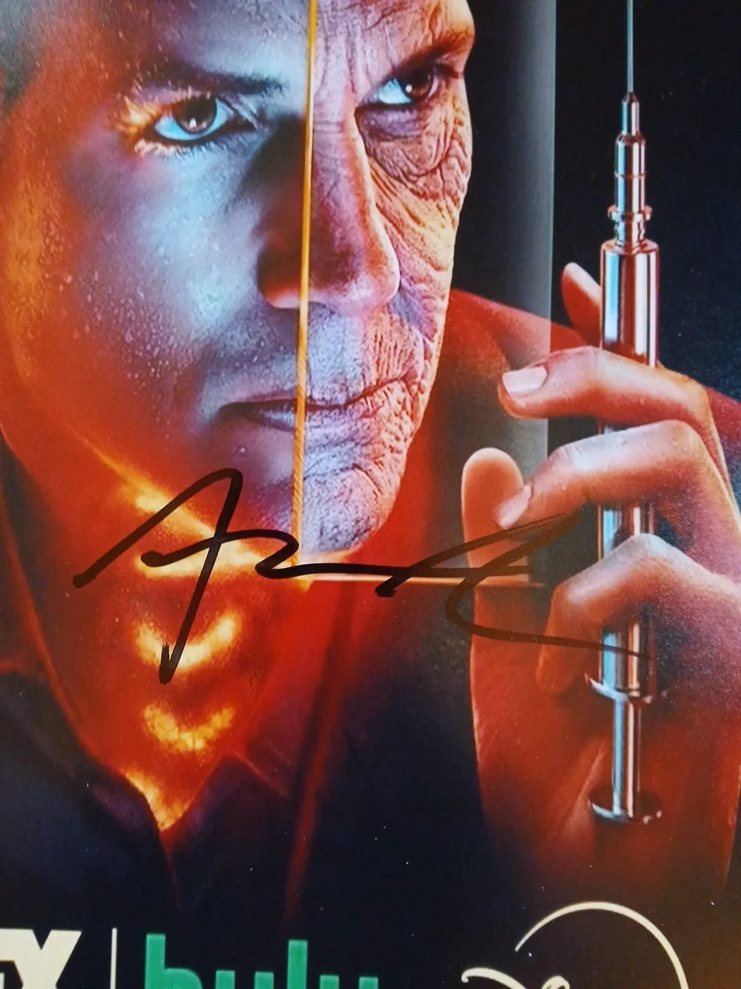 Ashton Kutcher — ASHTON KUTCHER 🔥( THE CORPORATION) Hand Signed THE BEAUTY 11x17 Photo 📸, изображение 3