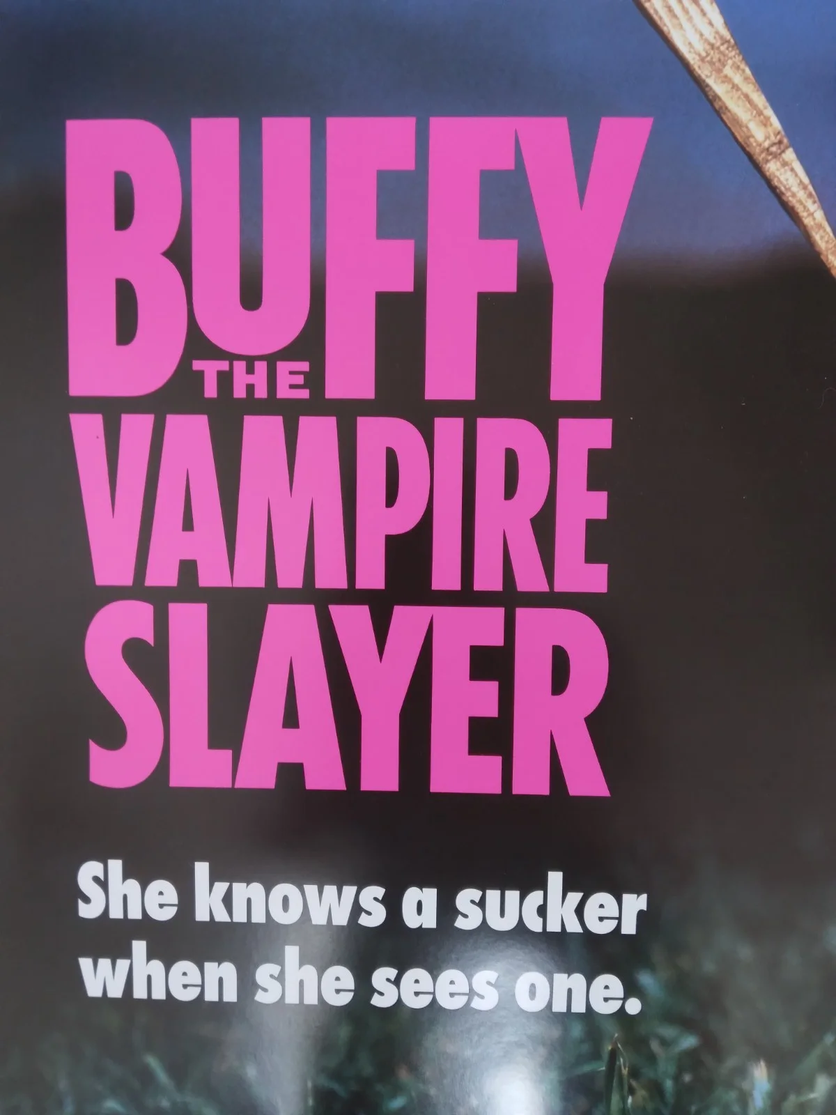 Buffy the Vampire Slayer original movie 1992 poster US one sheet, image 2