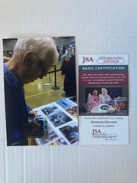 jeremy bulloch — Jeremy Bulloch Signed Autographed BLUE Star Wars BOBA FETT FUNKO Pop! Figure JSA, изображение 5