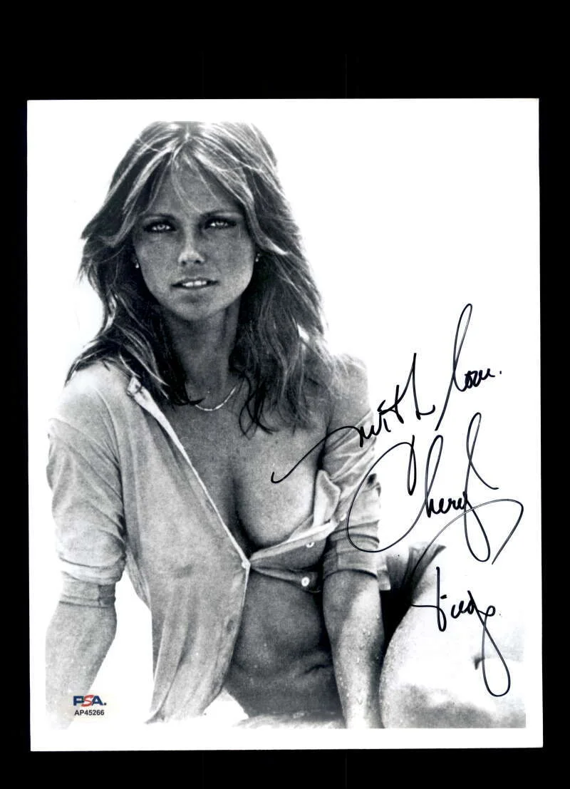 Cheryl Tiegs — Cheryl Tiegs PSA DNA Signed 8x10 Photo Autographed