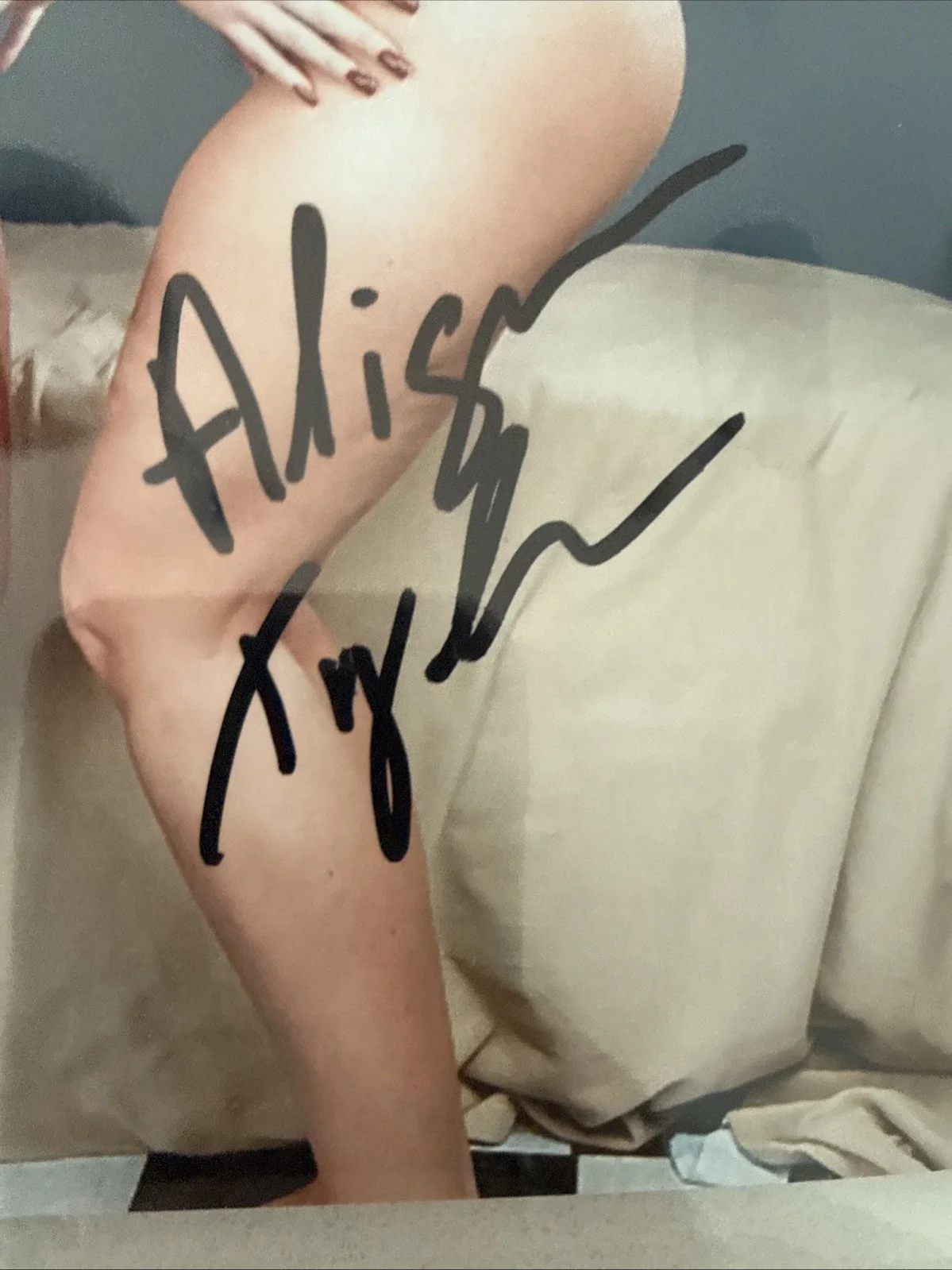 Alison Tyler Phoenix Marie 4/6 Signed Photo Authentic Autograph, image 3