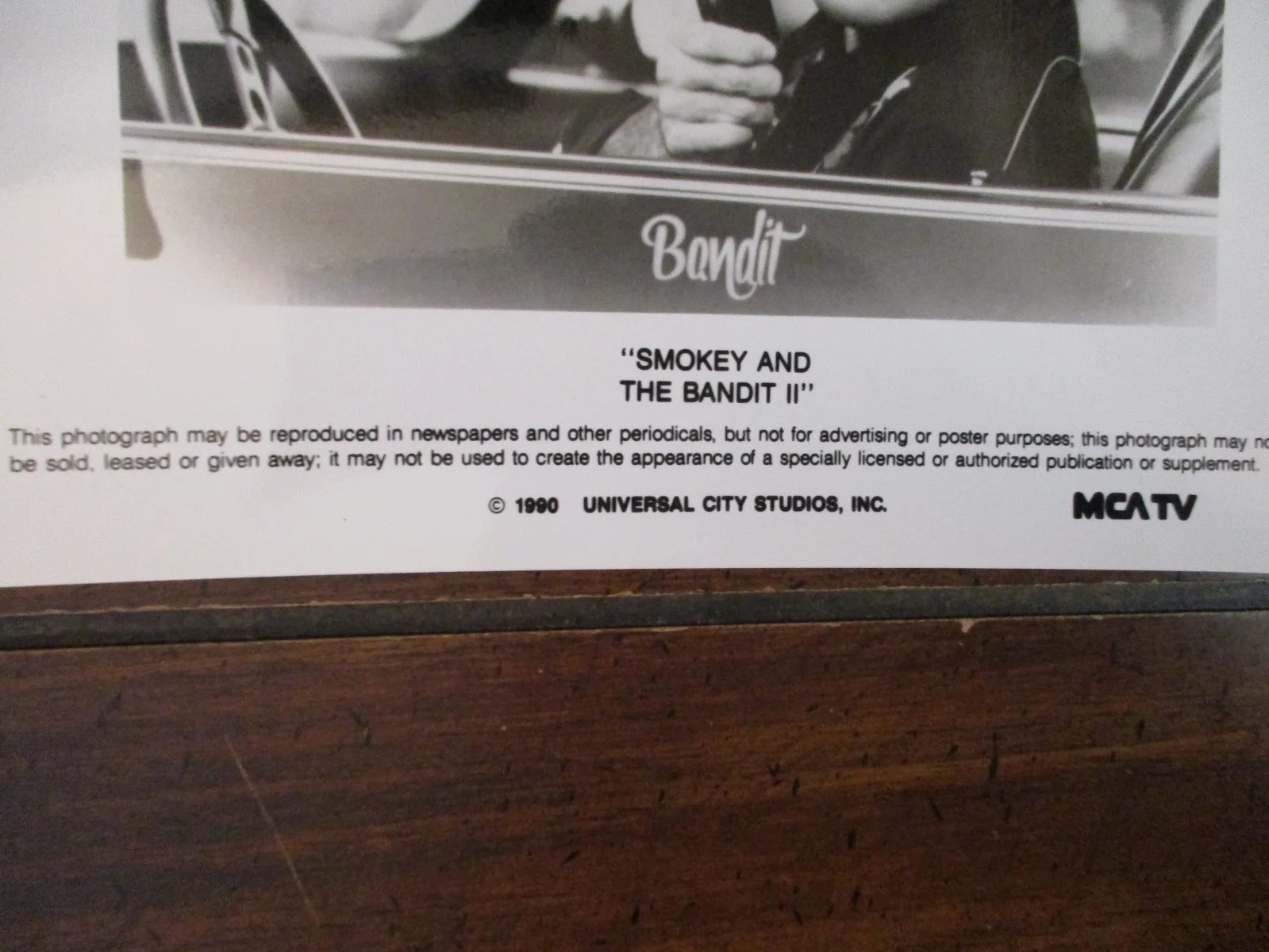 Burt Reynolds/Dom DeLuise(SMOKEY AND THE BANDIT II)1990 8 x 10 B & W Press Photo, изображение 3