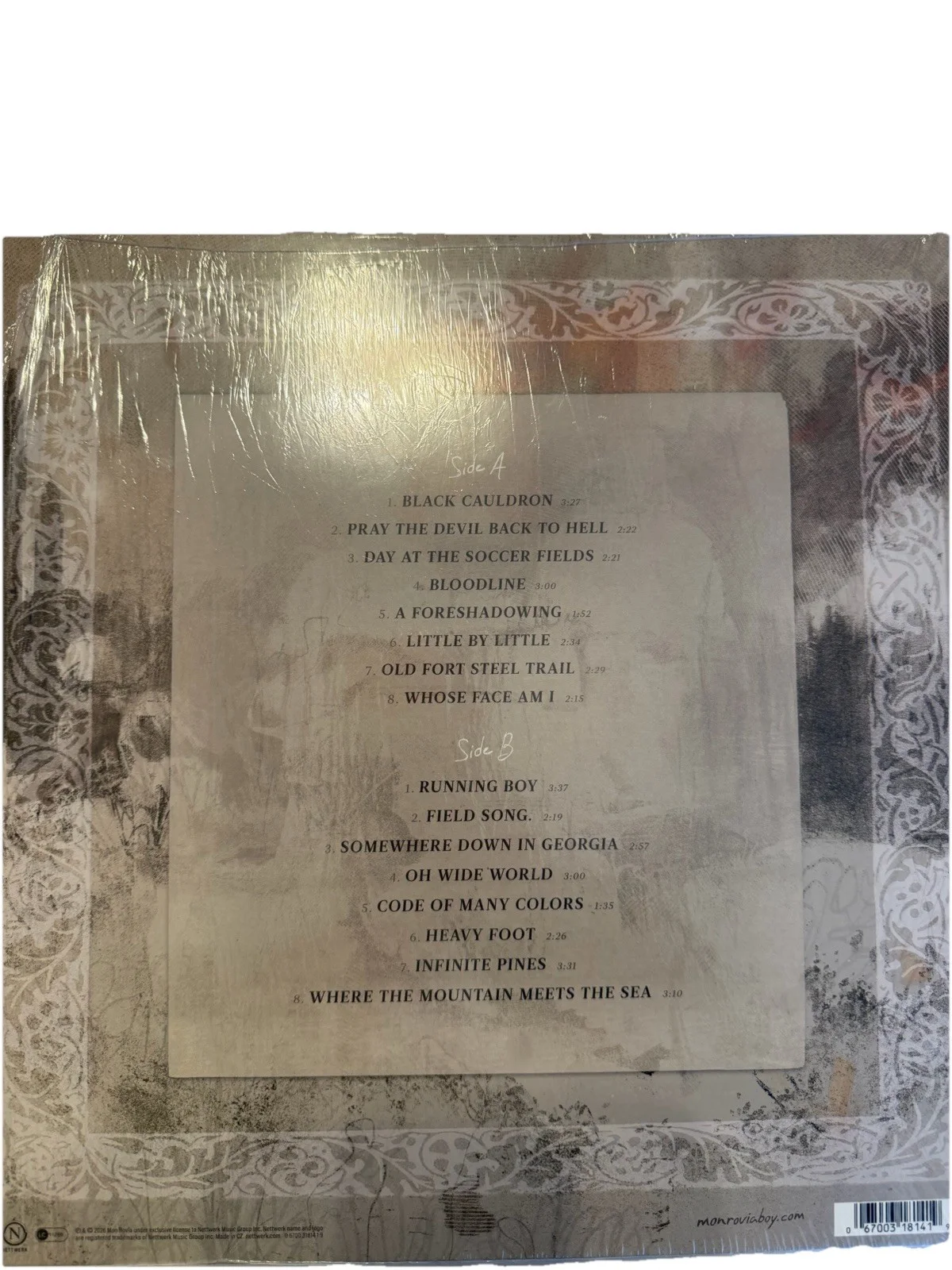 Signed Sold Out Mon Rovia Bloodlines Vinyl LP Autographed, изображение 5