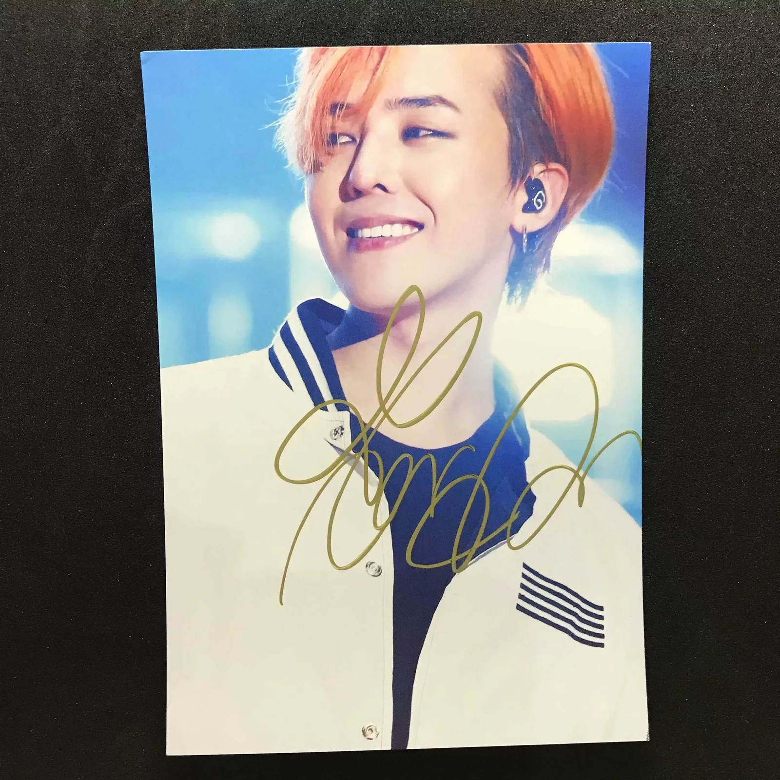 GDRAGON — GD BIGBANG GDRAGON Autographed Signed Photo K-POP Collection 4*6 inches, изображение 4