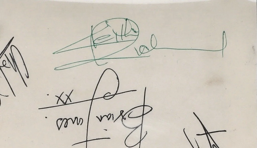 Rolling Stones Full Band Signed Autograph 5.5x4 Decca Promo Card Photo PSA/DNA, image 4