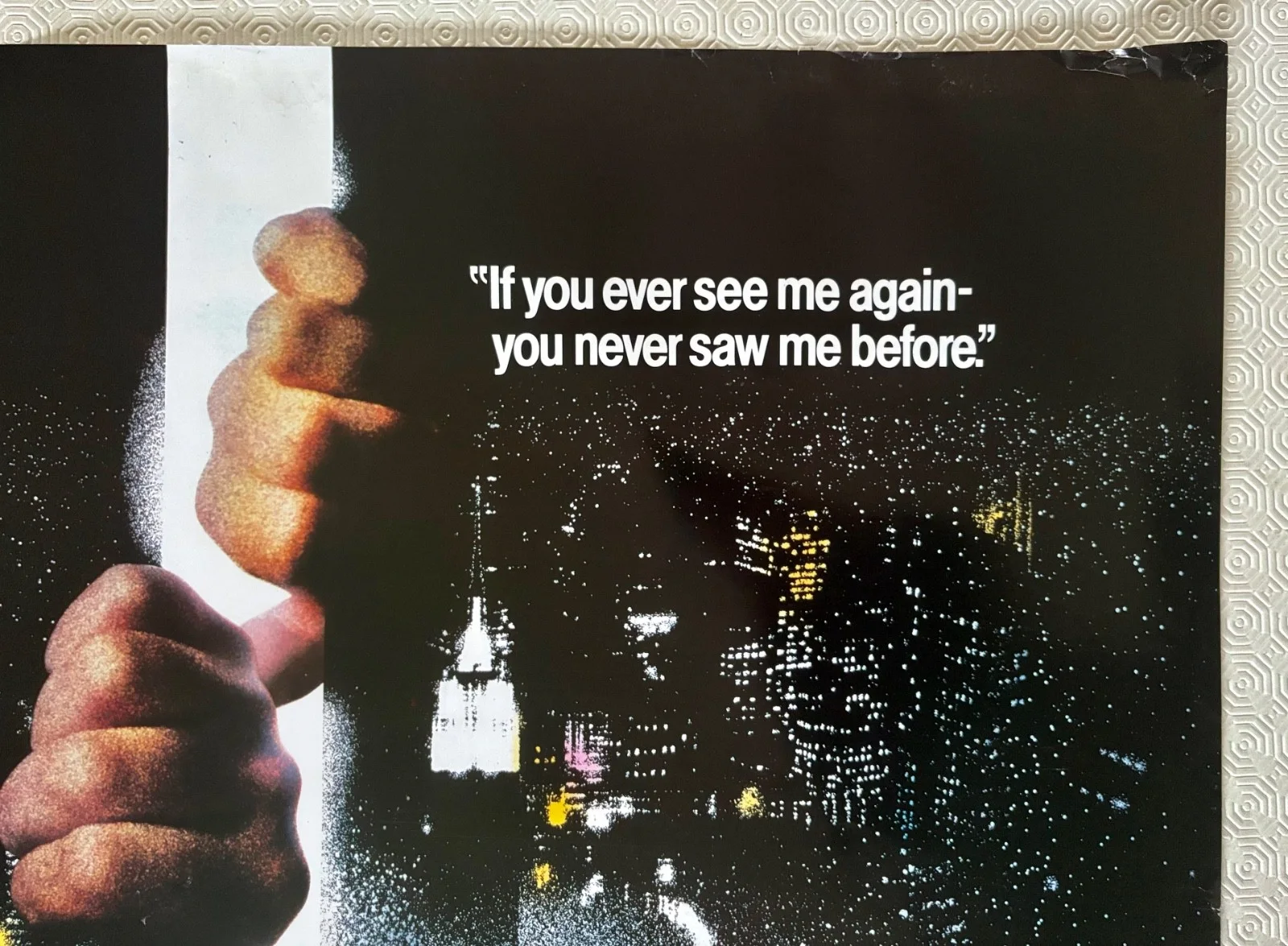 Someone To watch Over Me Original 1987 Quad Poster Tom Berenger Mimi Rogers, image 4