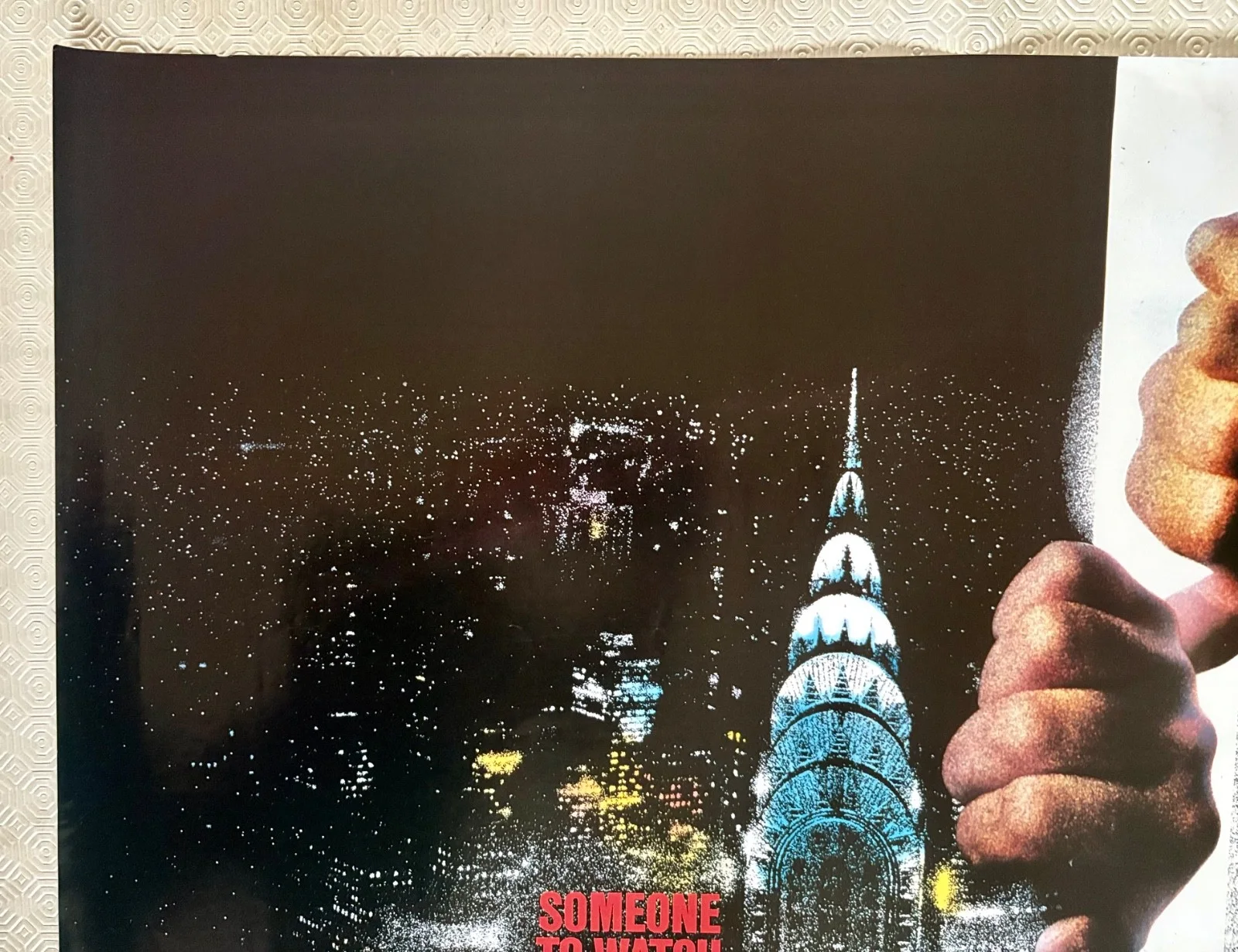 Someone To watch Over Me Original 1987 Quad Poster Tom Berenger Mimi Rogers, image 5