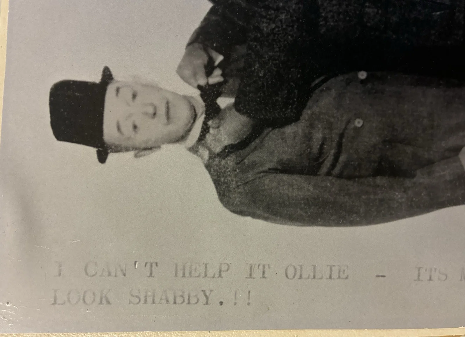 Stan Laurel — Signed photo of Laurel and Hardy to Jerry Lewis G2U, изображение 4
