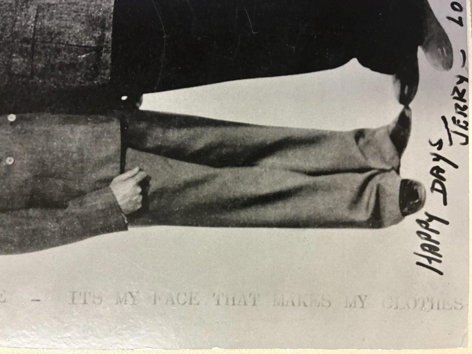 Stan Laurel — Signed photo of Laurel and Hardy to Jerry Lewis G2U, изображение 5