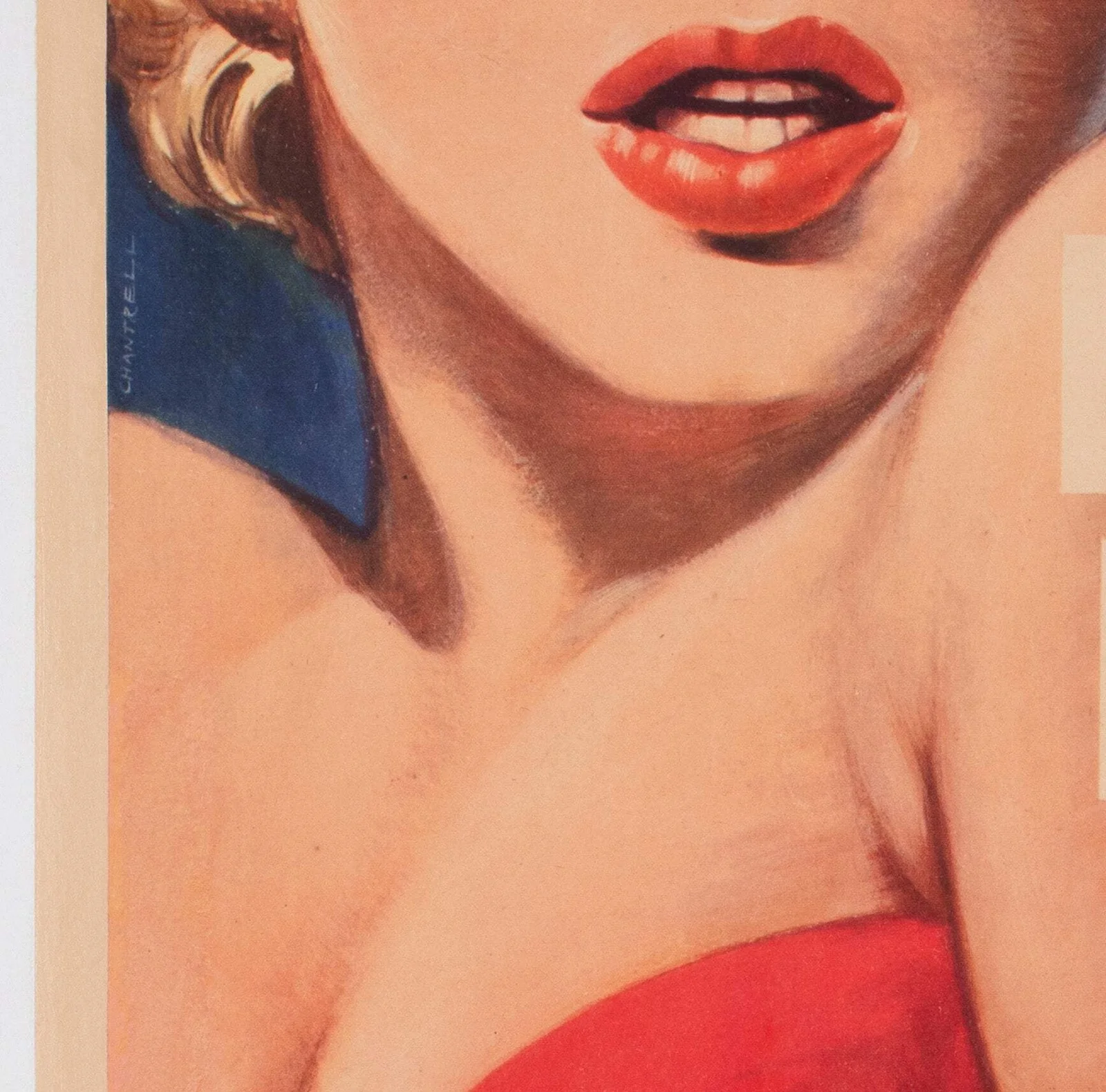 Bus Stop 1956 UK Double Crown Film Poster, Tom Chantrell, image 5
