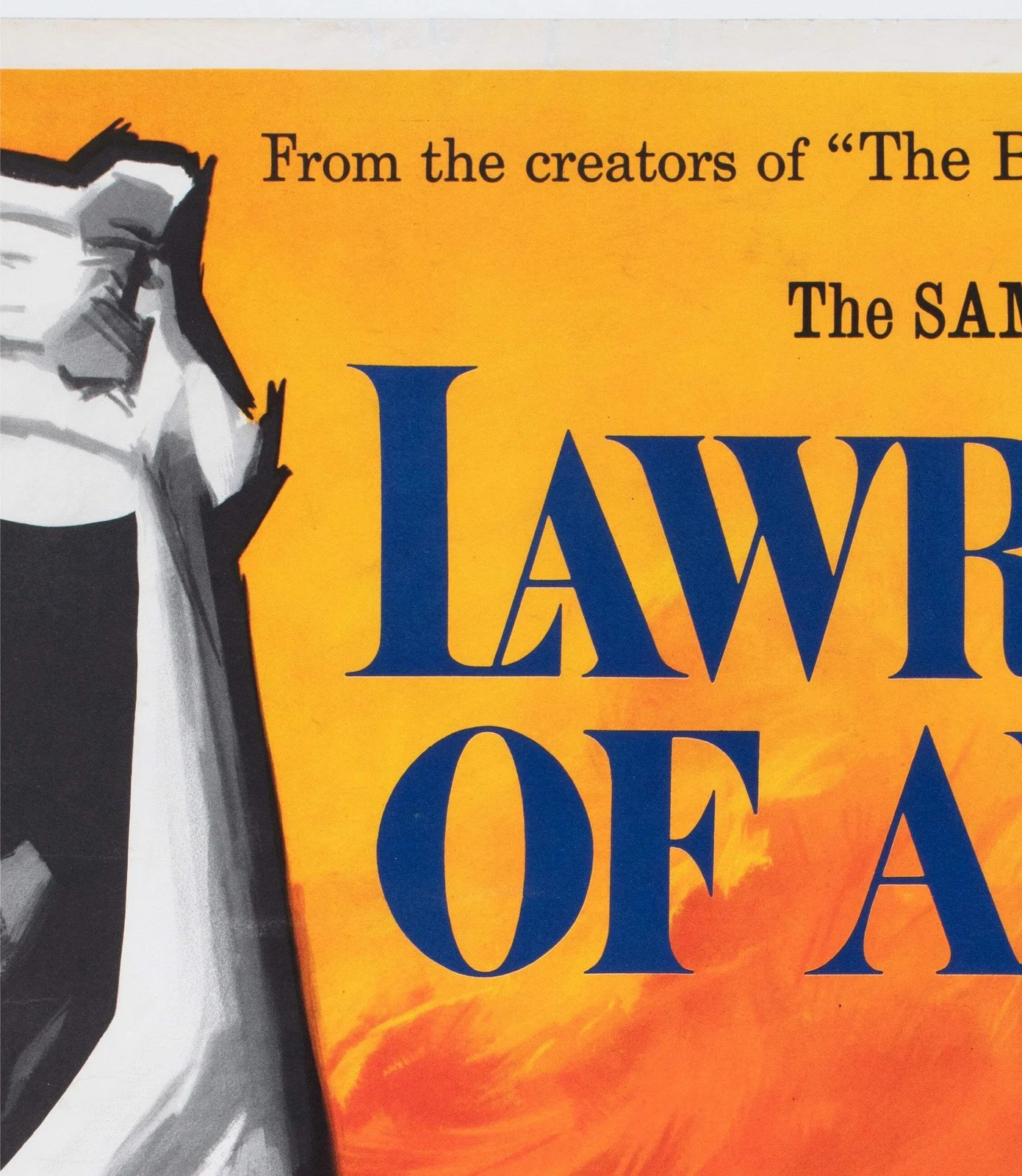 Lawrence of Arabia 1962 Pre-Oscars UK Quad Film Poster, Georges Kerfyser, изображение 4