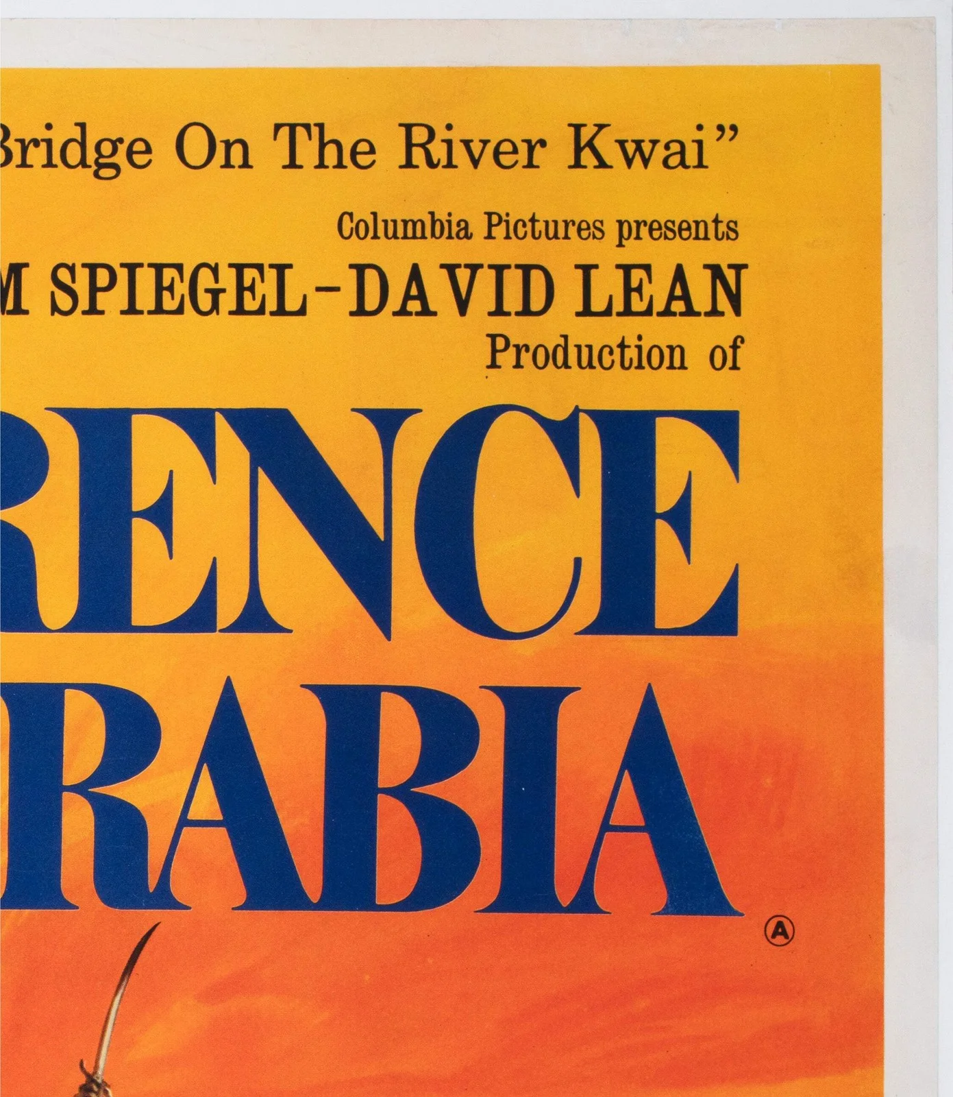 Lawrence of Arabia 1962 Pre-Oscars UK Quad Film Poster, Georges Kerfyser, изображение 5