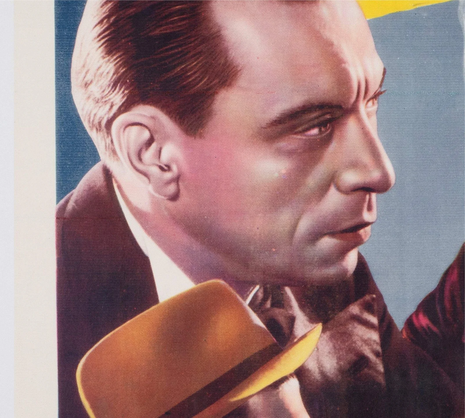 L'Alibi 1938 Belgian Film Poster, image 5