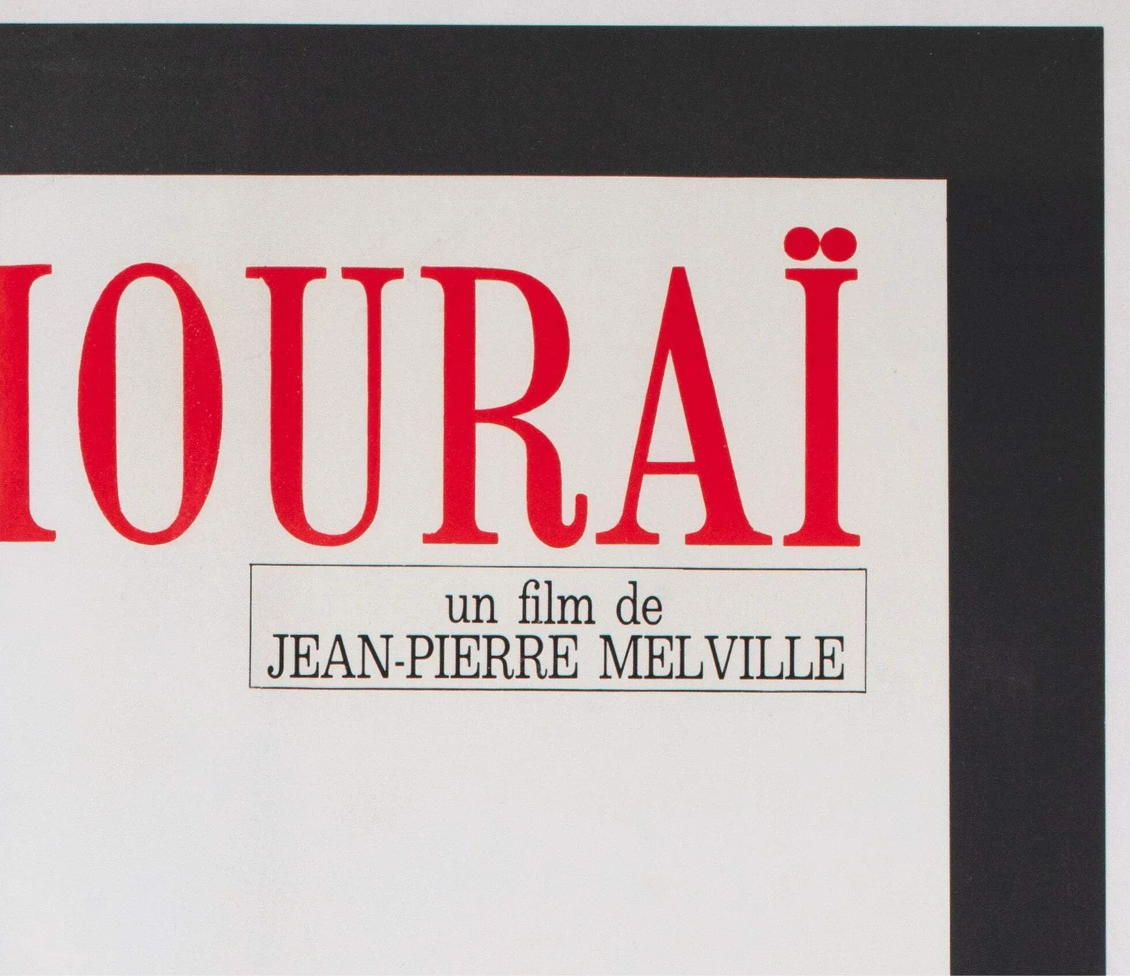 Le Samourai 1967 French Moyenne Film Poster, image 4