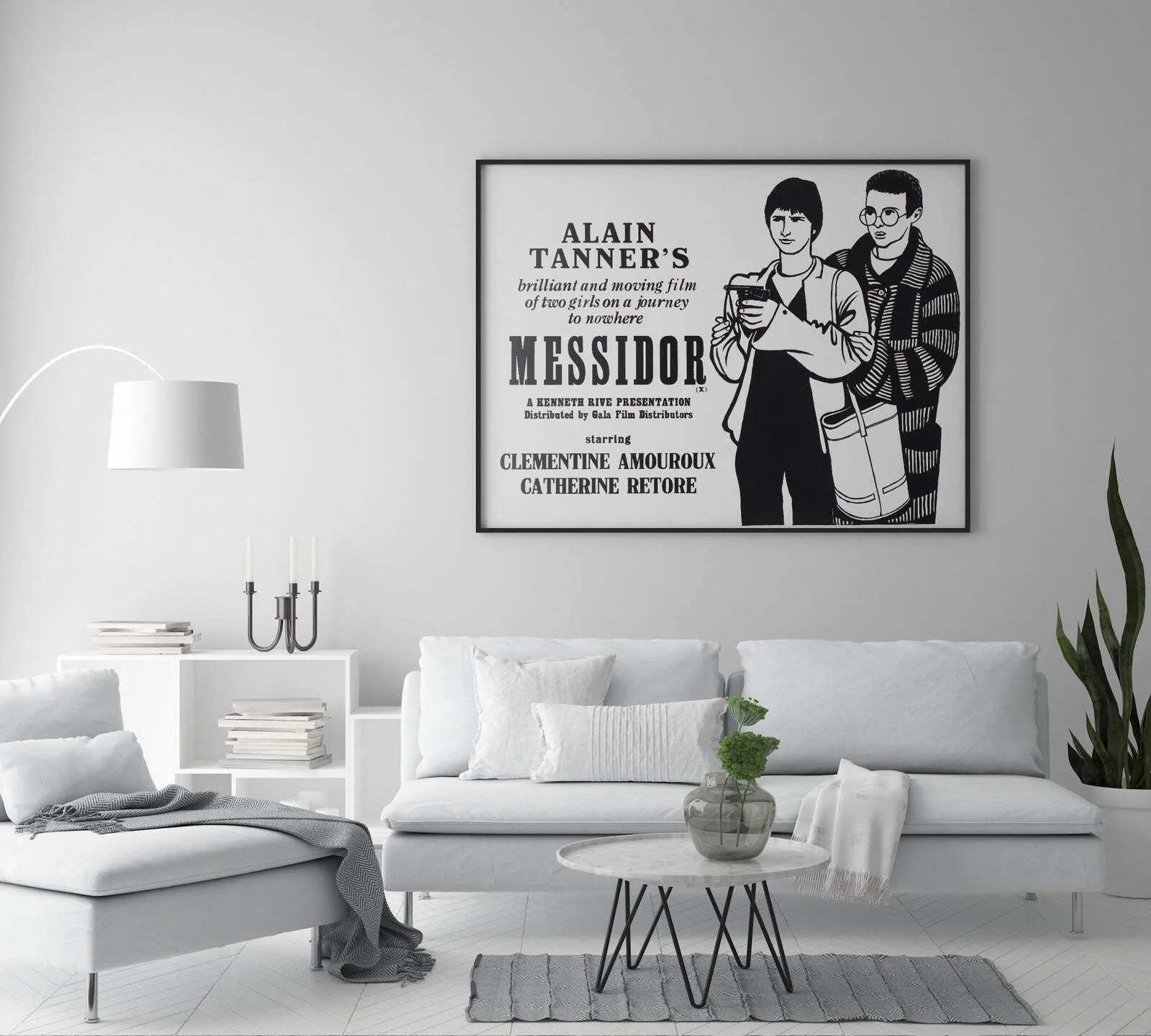 Messidor c1980 Academy Cinema UK Quad Film Poster, Peter Strausfeld, изображение 2