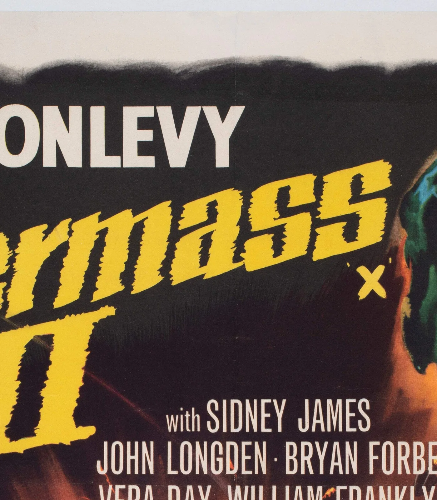 Quatermass II 1957 UK Quad Film Poster, изображение 4