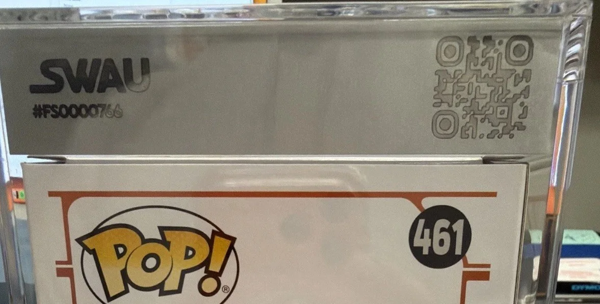 Pedro Pascal SWAU Witness Graded 9 Mint Funko Signed Authentic, image 3