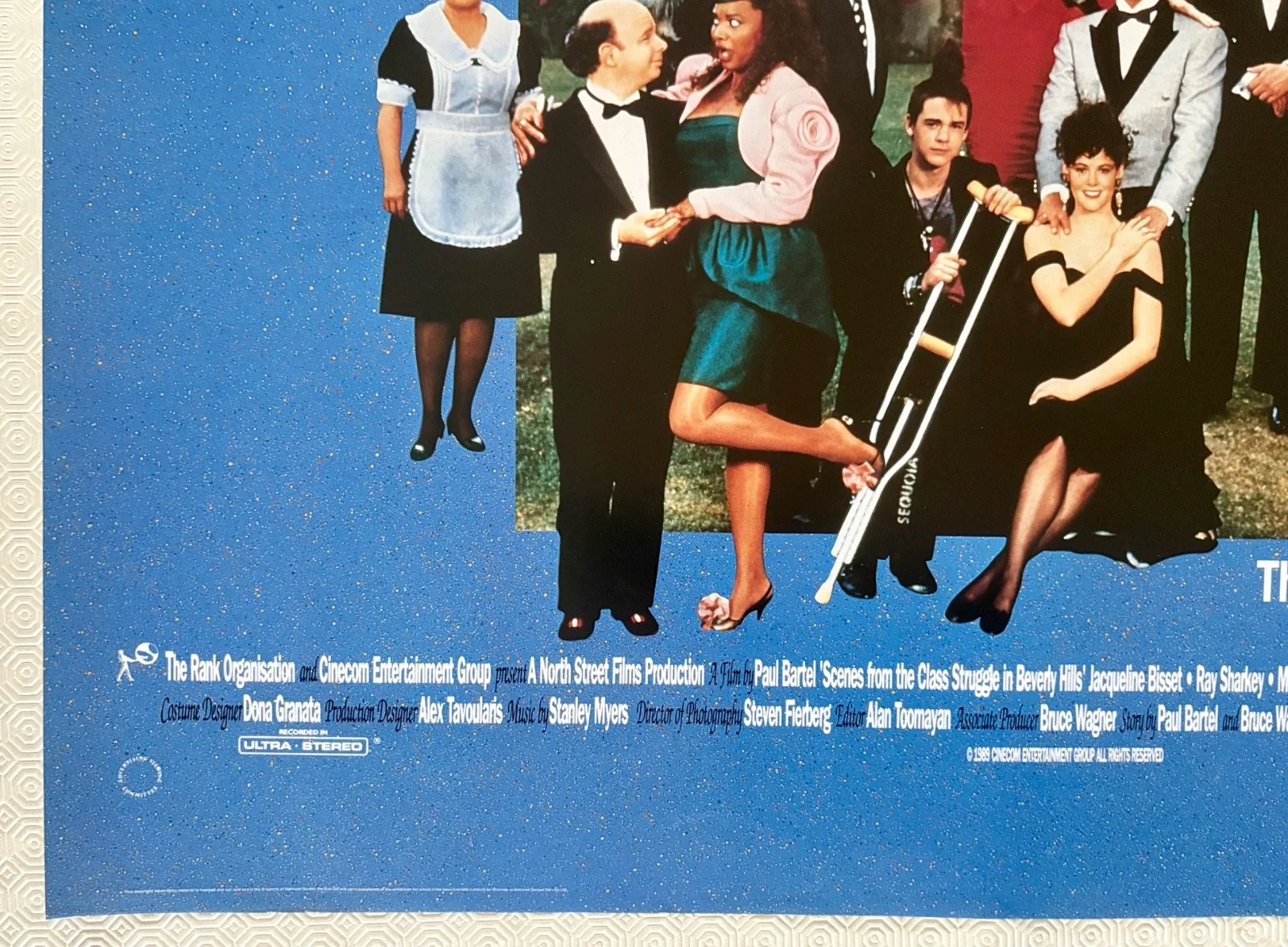 Scenes From The Class Struggle in Beverly Hills Original 1989 Quad Poster, image 2