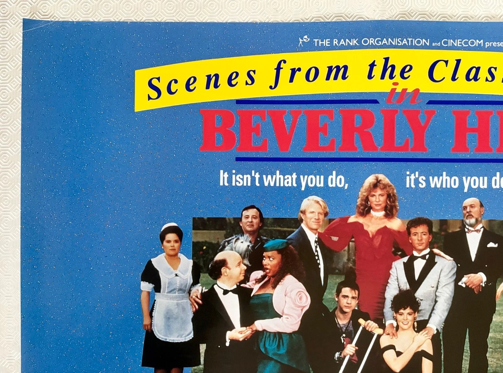 Scenes From The Class Struggle in Beverly Hills Original 1989 Quad Poster, image 5