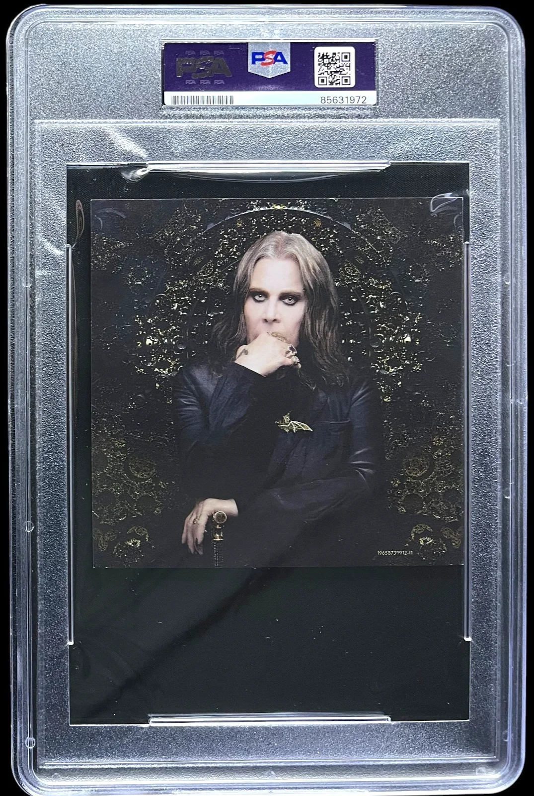 OZZY OSBOURNE SIGNED PATIENT NUMBER 9 CD ALBUM INSERT AUTO PSA/DNA SLABBED, изображение 2
