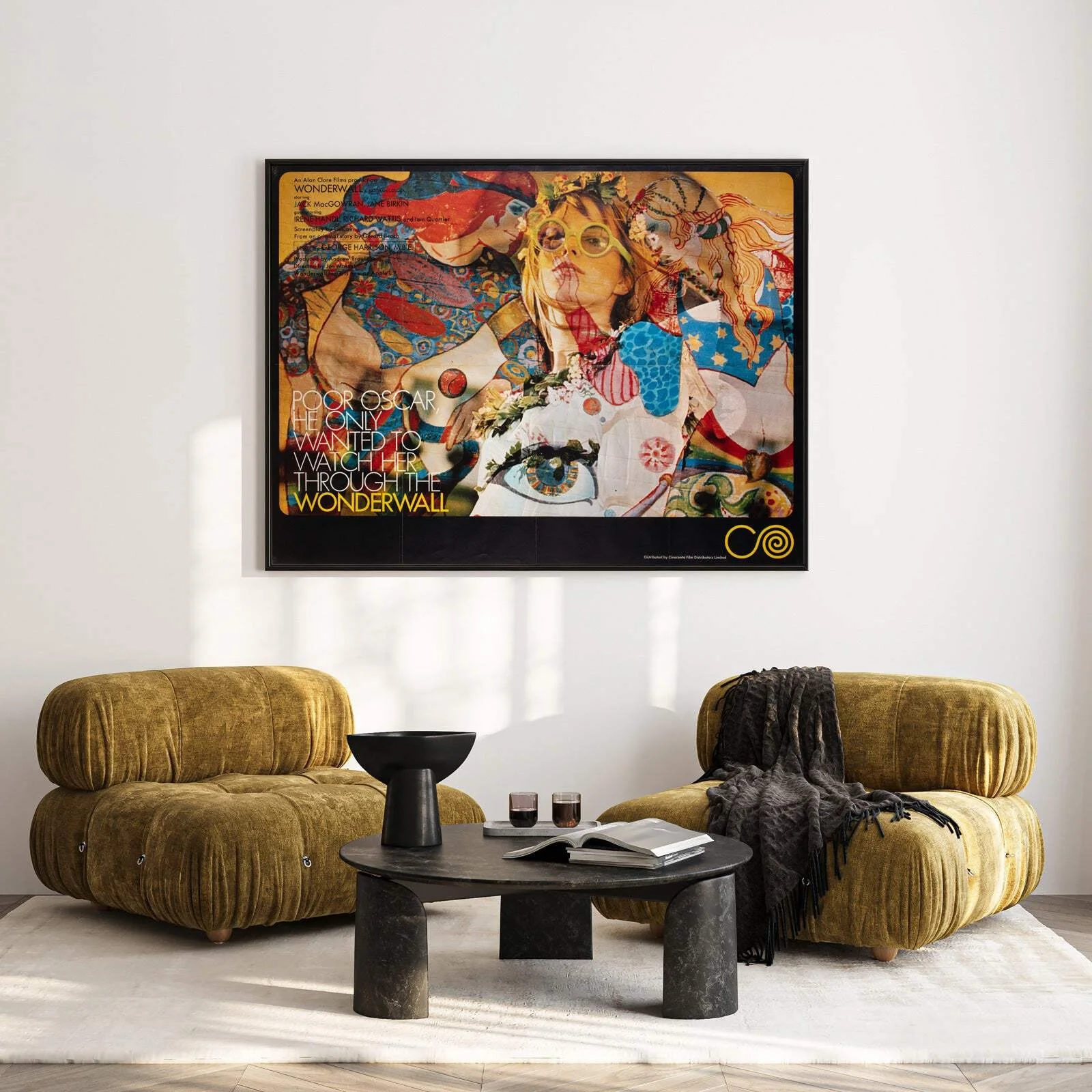 Wonderwall 1969 UK Quad Film Poster, image 2
