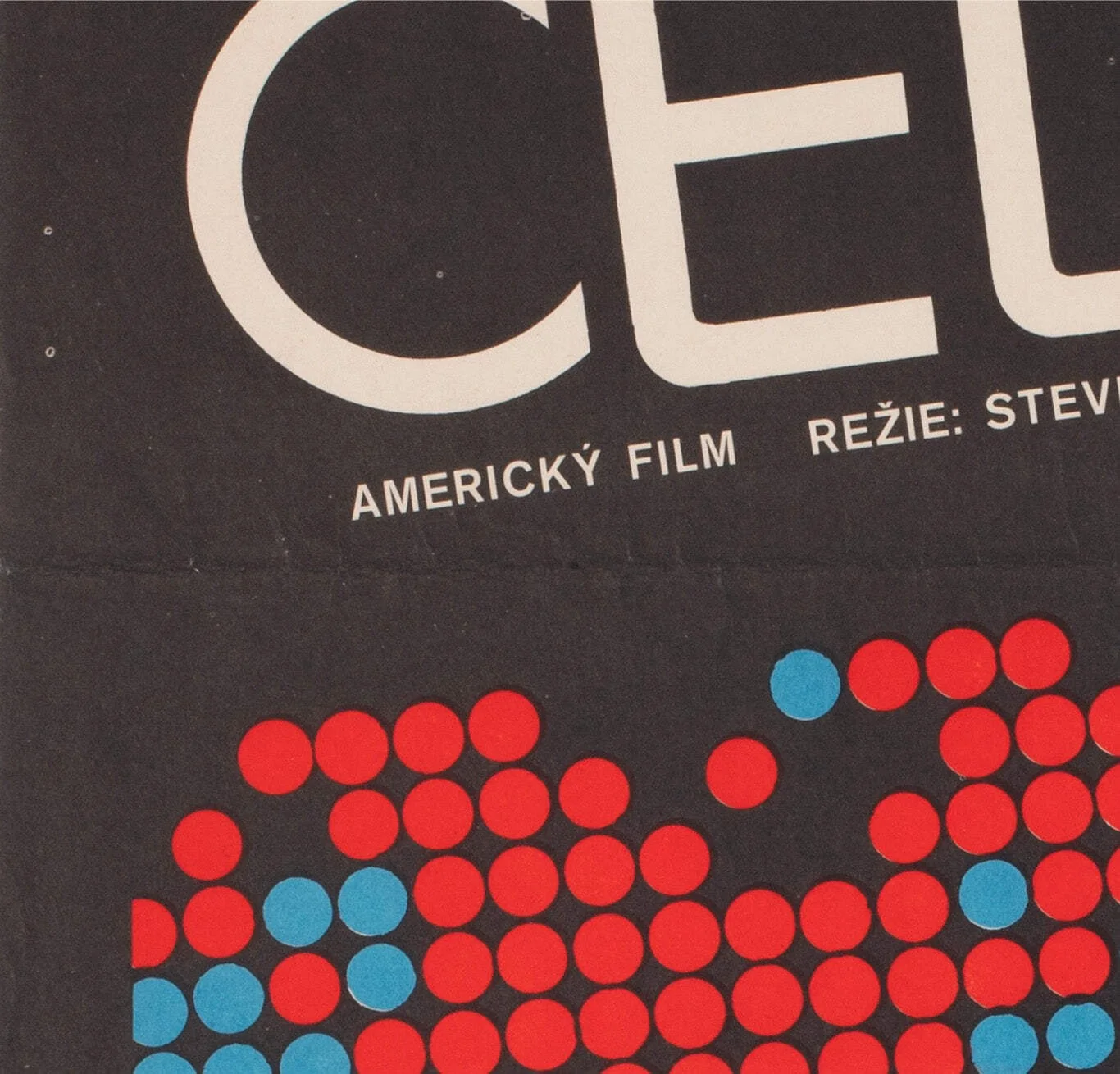 Jaws 1976 Czech A3 Film Poster, Olga Fischerova, изображение 5
