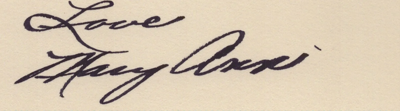 Mary Ann Mobley — MARY ANN MOBLEY - AUTOGRAPH LETTER SIGNED 02/20/1981, image 3