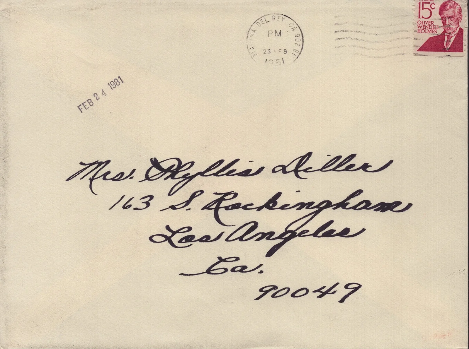Mary Ann Mobley — MARY ANN MOBLEY - AUTOGRAPH LETTER SIGNED 02/20/1981, image 4