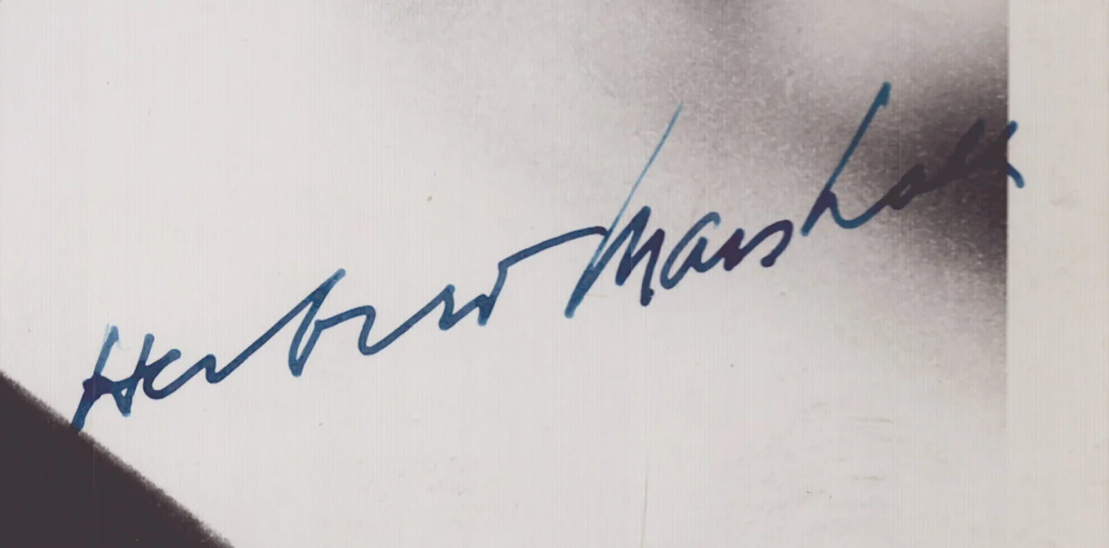 Herbert Marshall — HERBERT MARSHALL - AUTOGRAPHED SIGNED PHOTOGRAPH, image 2