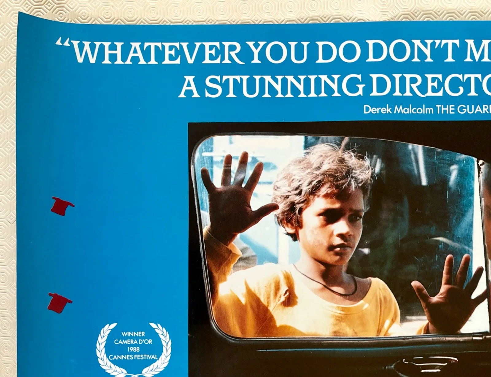 Salaam Bombay Original 1988 Quad Poster Mira Nair Shafiq Syed Anjaan Amrit Patel, изображение 5