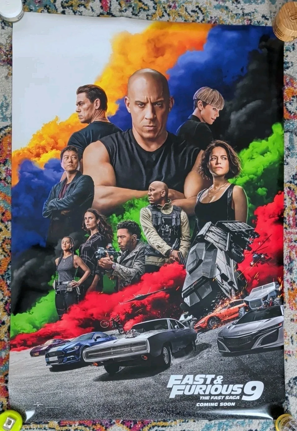 Fast and Furious 9 - Poster Bundle - Original Cinema Quad Poster + One Sheet, image 2