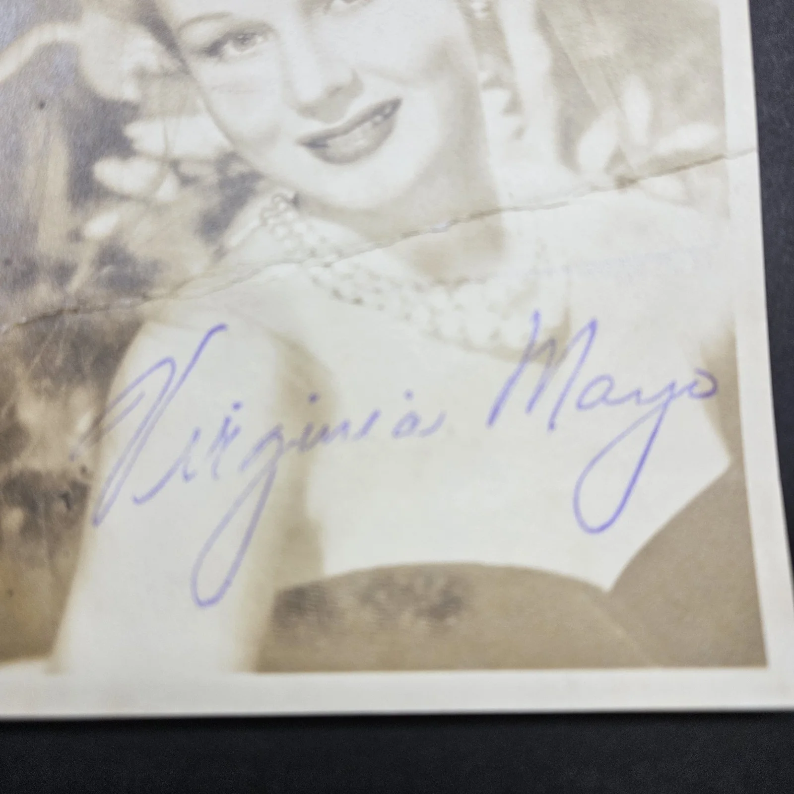 Virginia Mayo — Hollywood Movie Star AUTOGRAPHED INK Real PHOTO Virginia Mayo Signed 5 x 7, изображение 2
