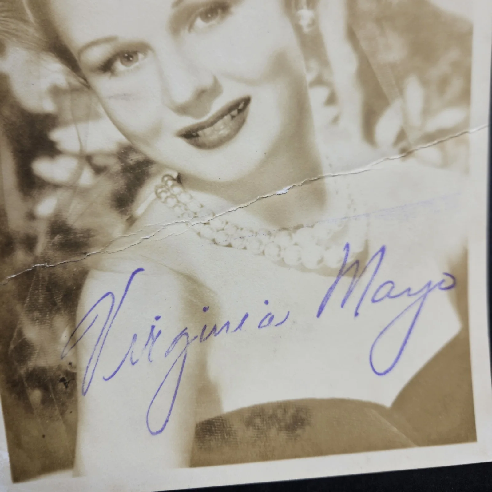 Virginia Mayo — Hollywood Movie Star AUTOGRAPHED INK Real PHOTO Virginia Mayo Signed 5 x 7, изображение 3