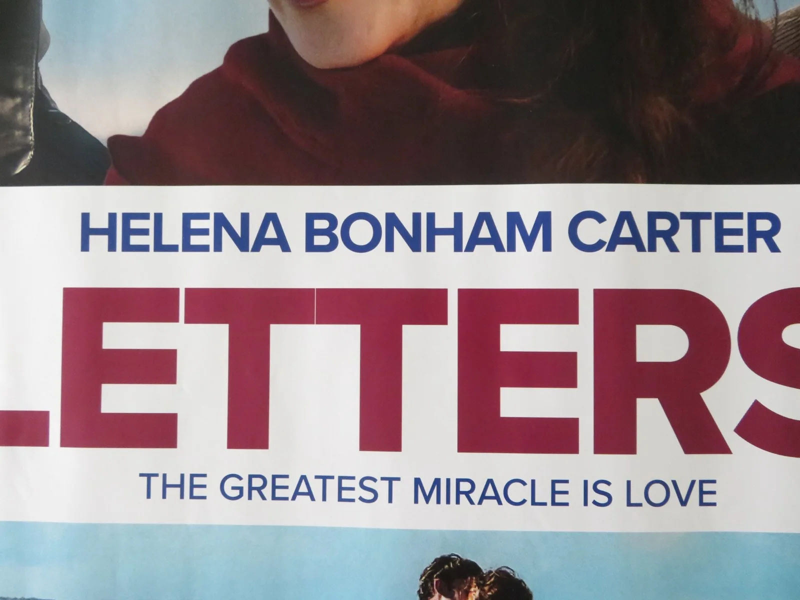FOUR LETTERS OF LOVE UK QUAD ROLLED POSTER PIERCE BROSNAN H. BONHAM CARTER 2024, изображение 2