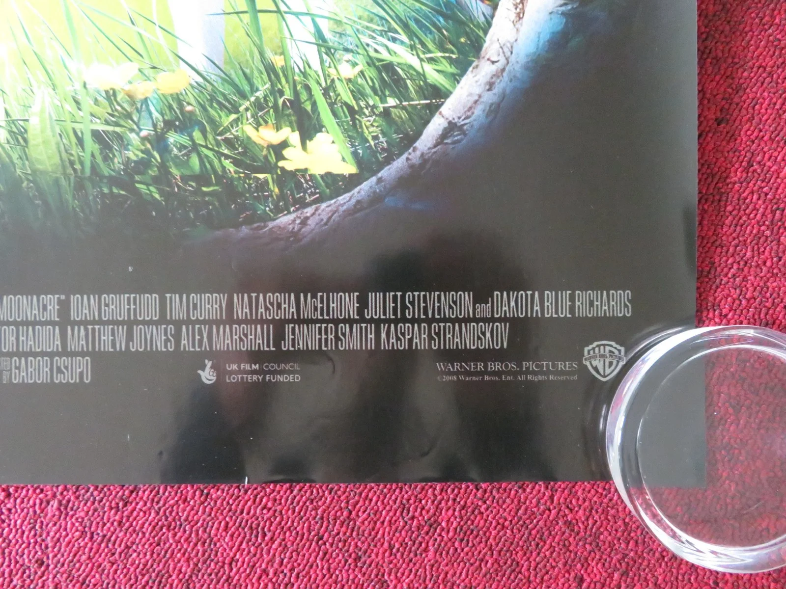 THE SECRET OF MOONACRE UK QUAD ROLLED POSTER TIM CURRY DAKOTA BLUE RICHARDS 2008, изображение 5