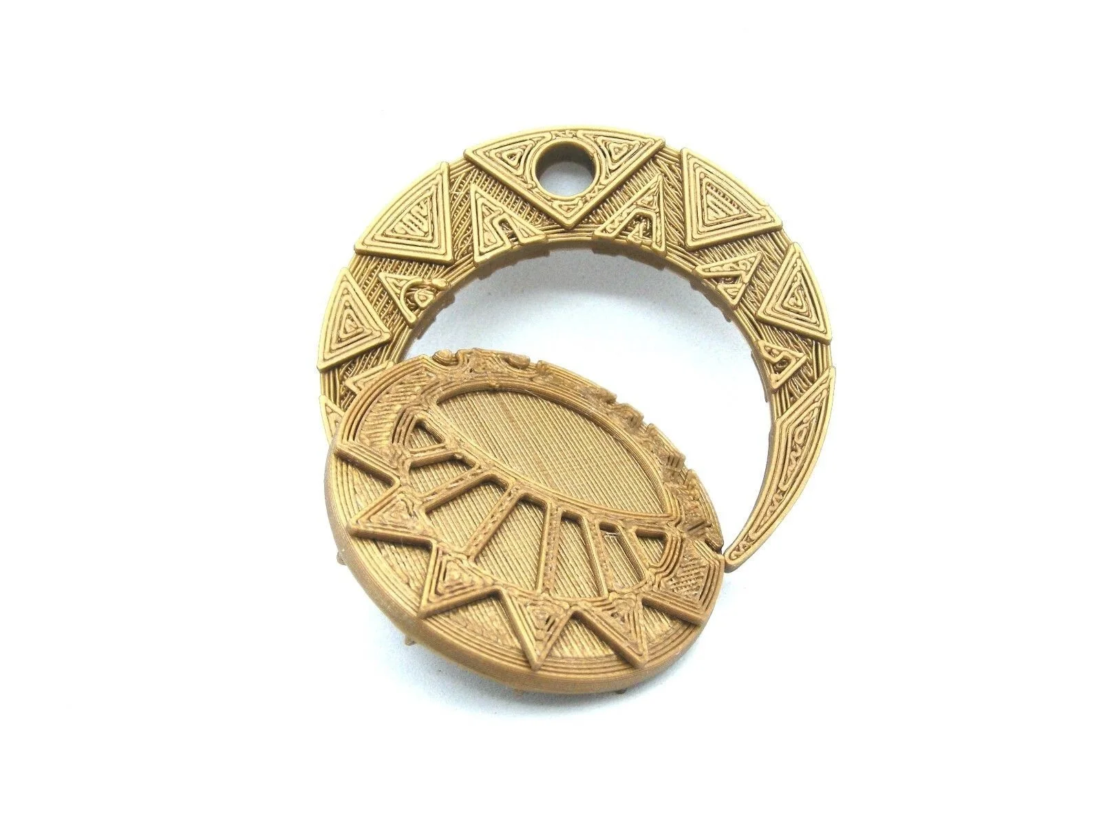Cities Of Gold Esteban Amulet Medallion Cites d'or Cartoon Golden Condor Plastic, изображение 2