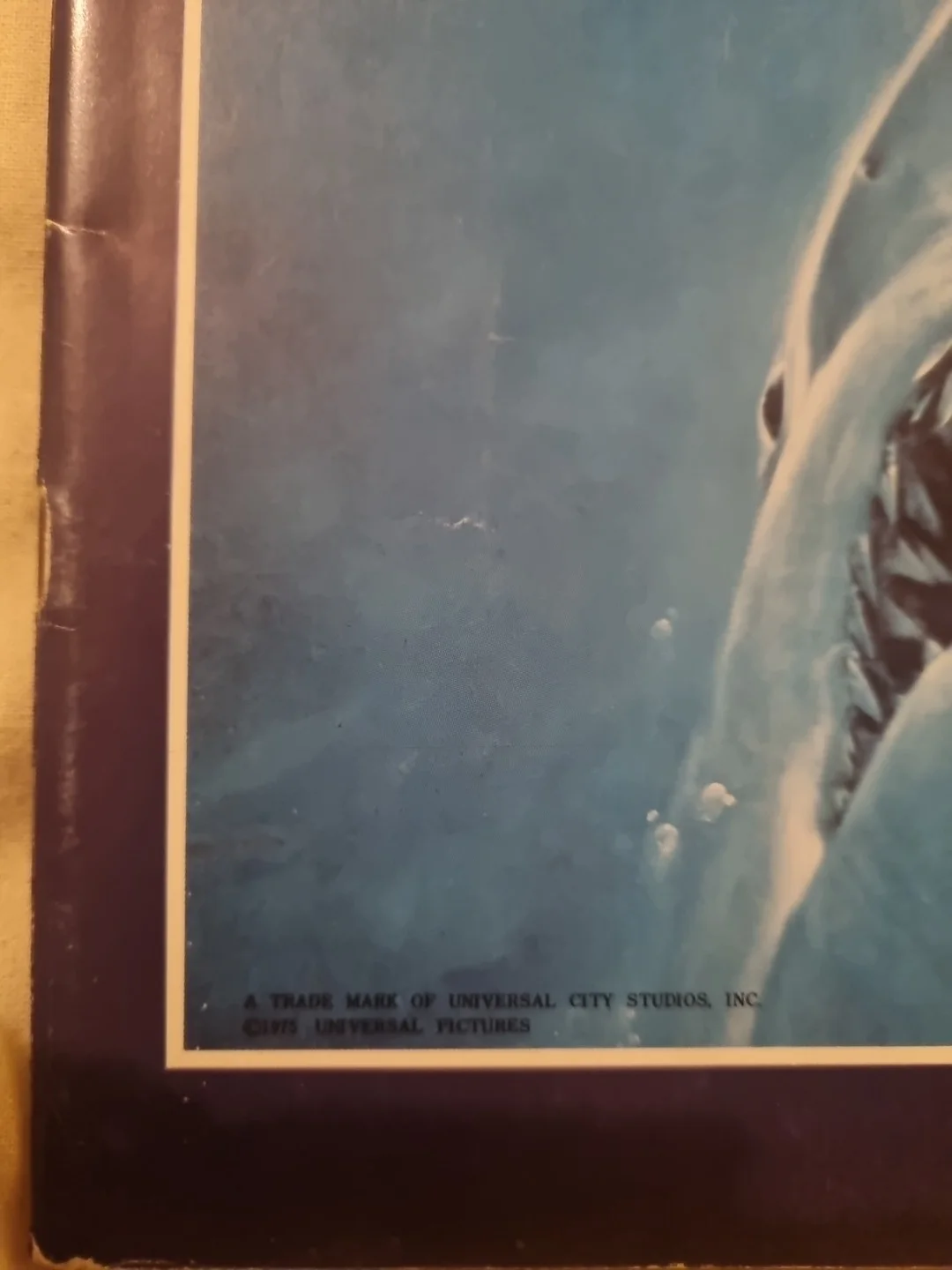 JAWS 1975 PROGRAM USED GOOD JAPANESE Original, image 2