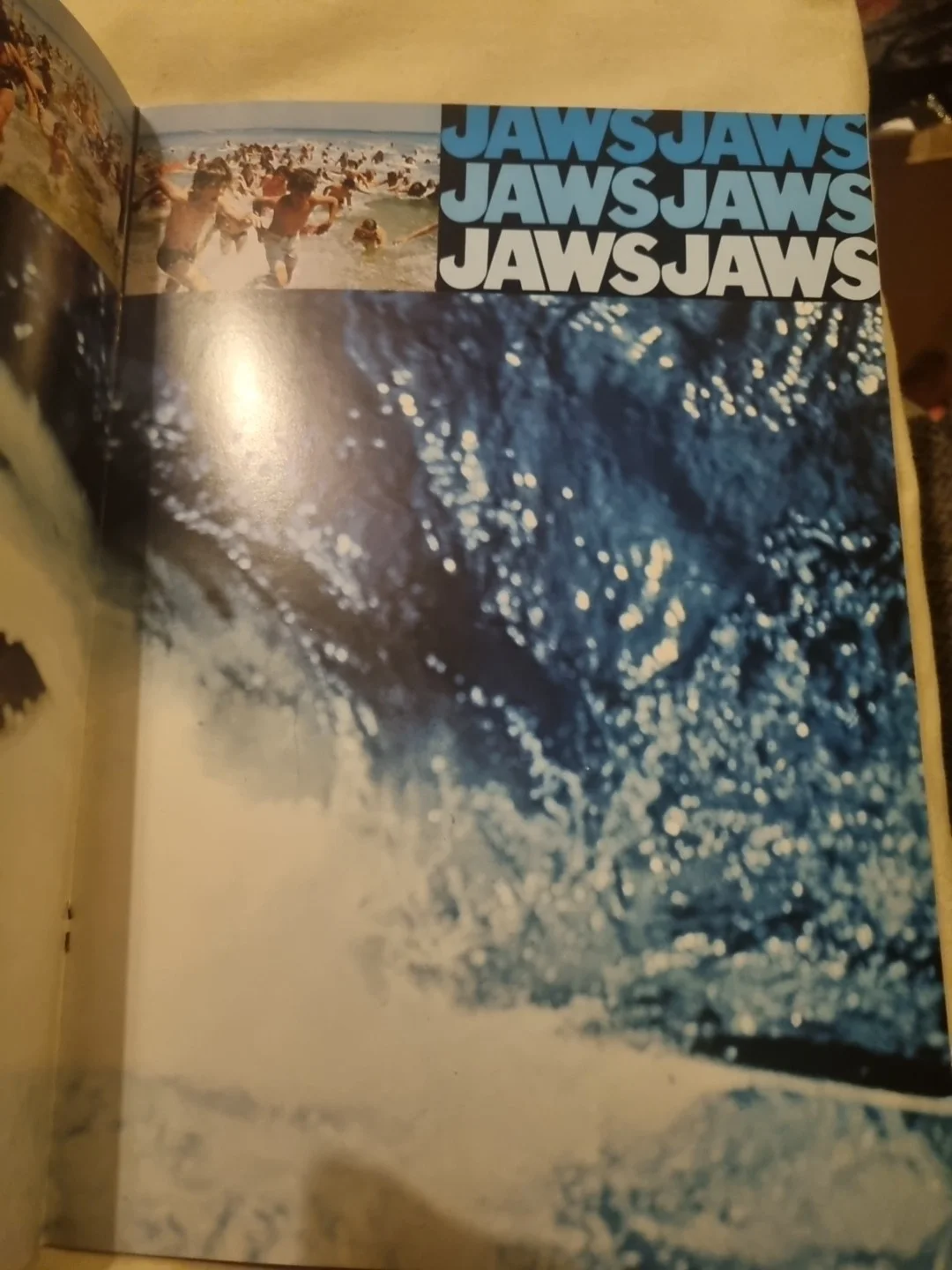 JAWS 1975 PROGRAM USED GOOD JAPANESE Original, image 4