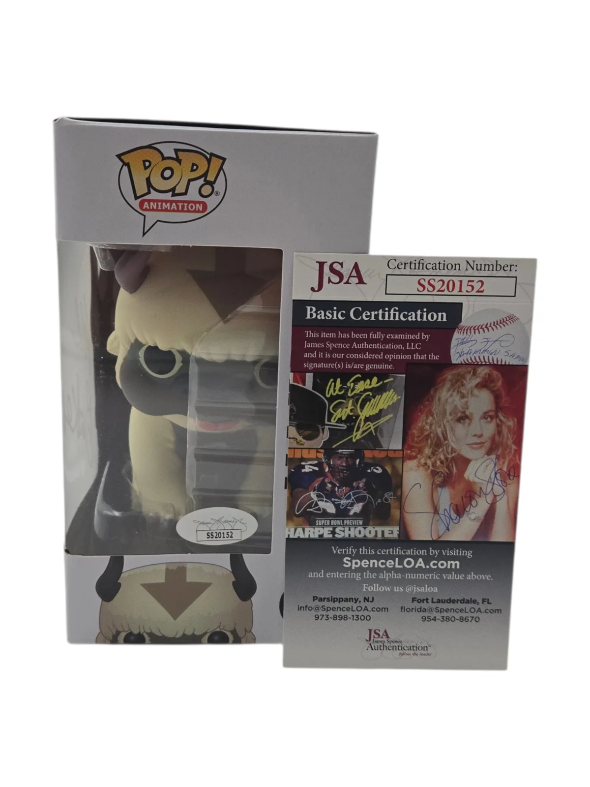 Dee Bradley Baker — Appa Signed Funko Avatar Last Airbender Autograph Dee Bradley Baker JSA COA 152, image 2